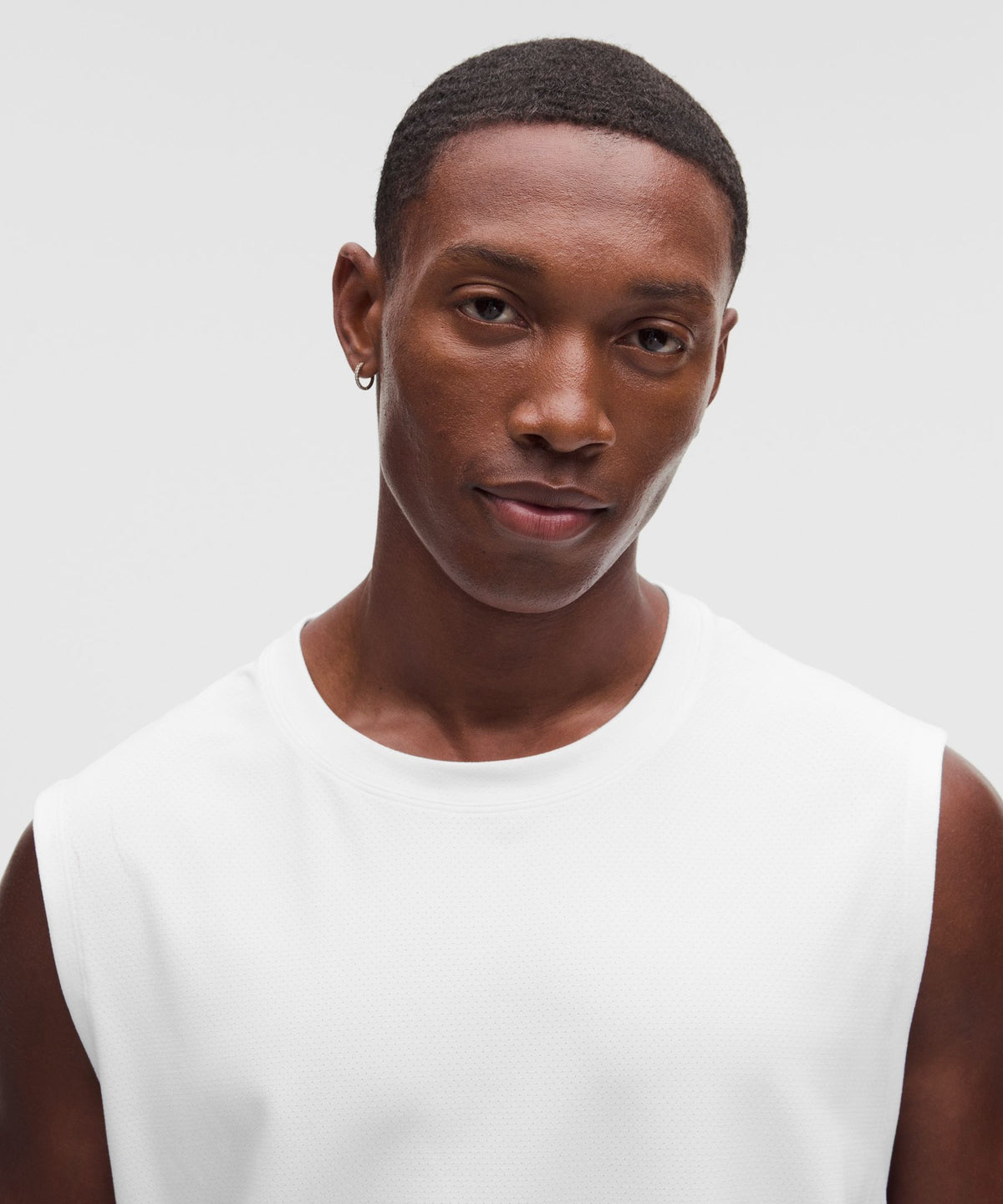 Mesh Soft Jersey Sleeveless Tank Top