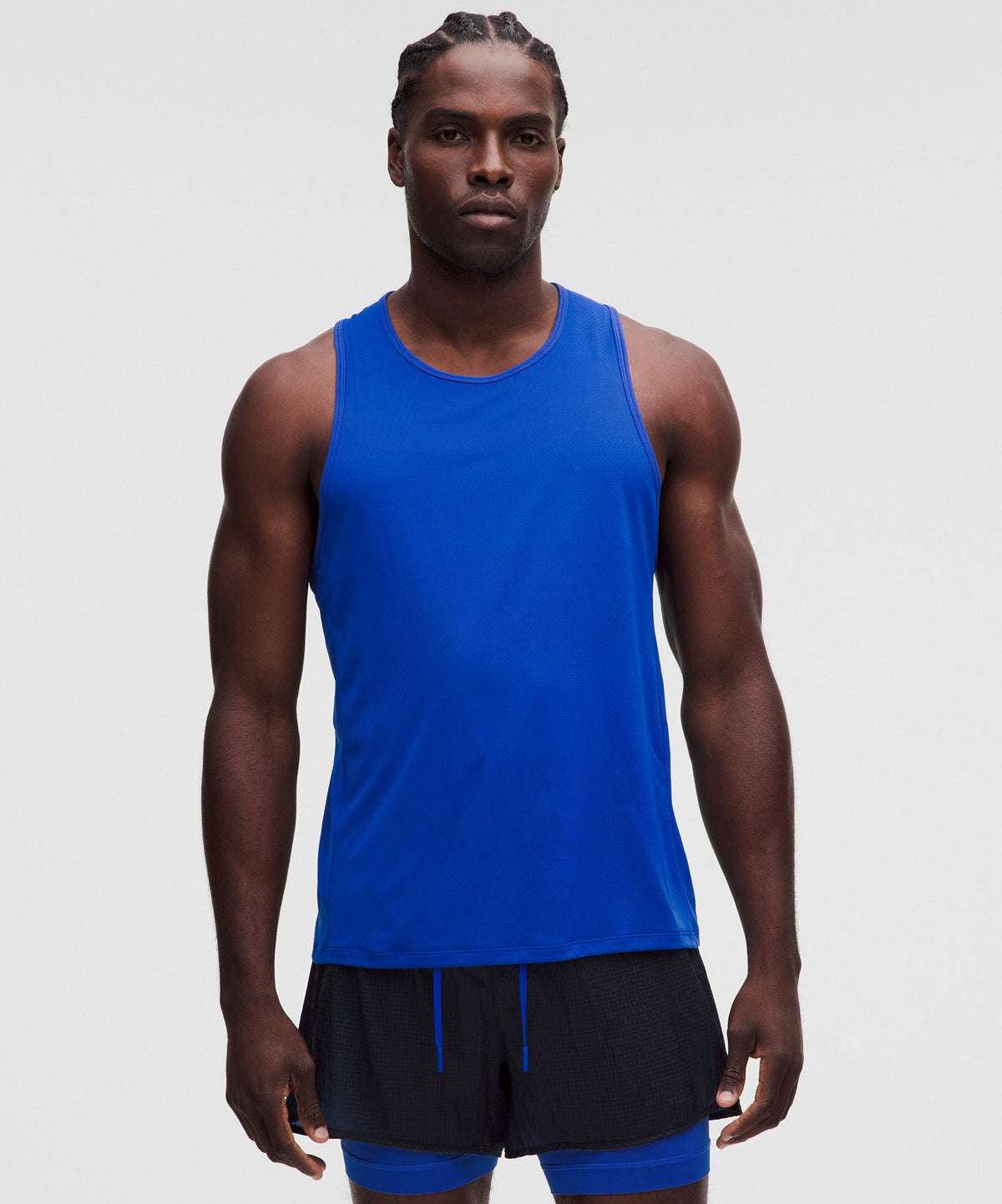 Fast and Free TankPerforated Stripe