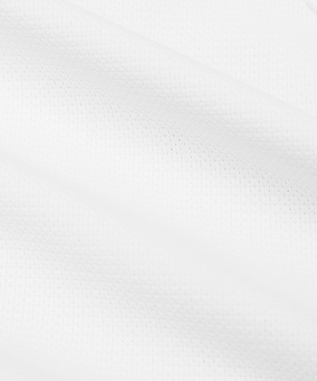 Pique Mesh-Panel Sleeveless Tennis Shirt