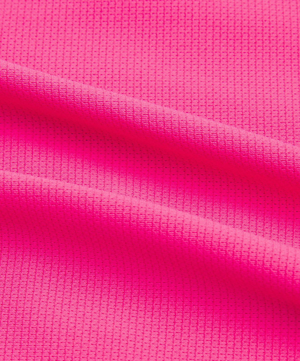 Pique Mesh-Panel Sleeveless Tennis Shirt
