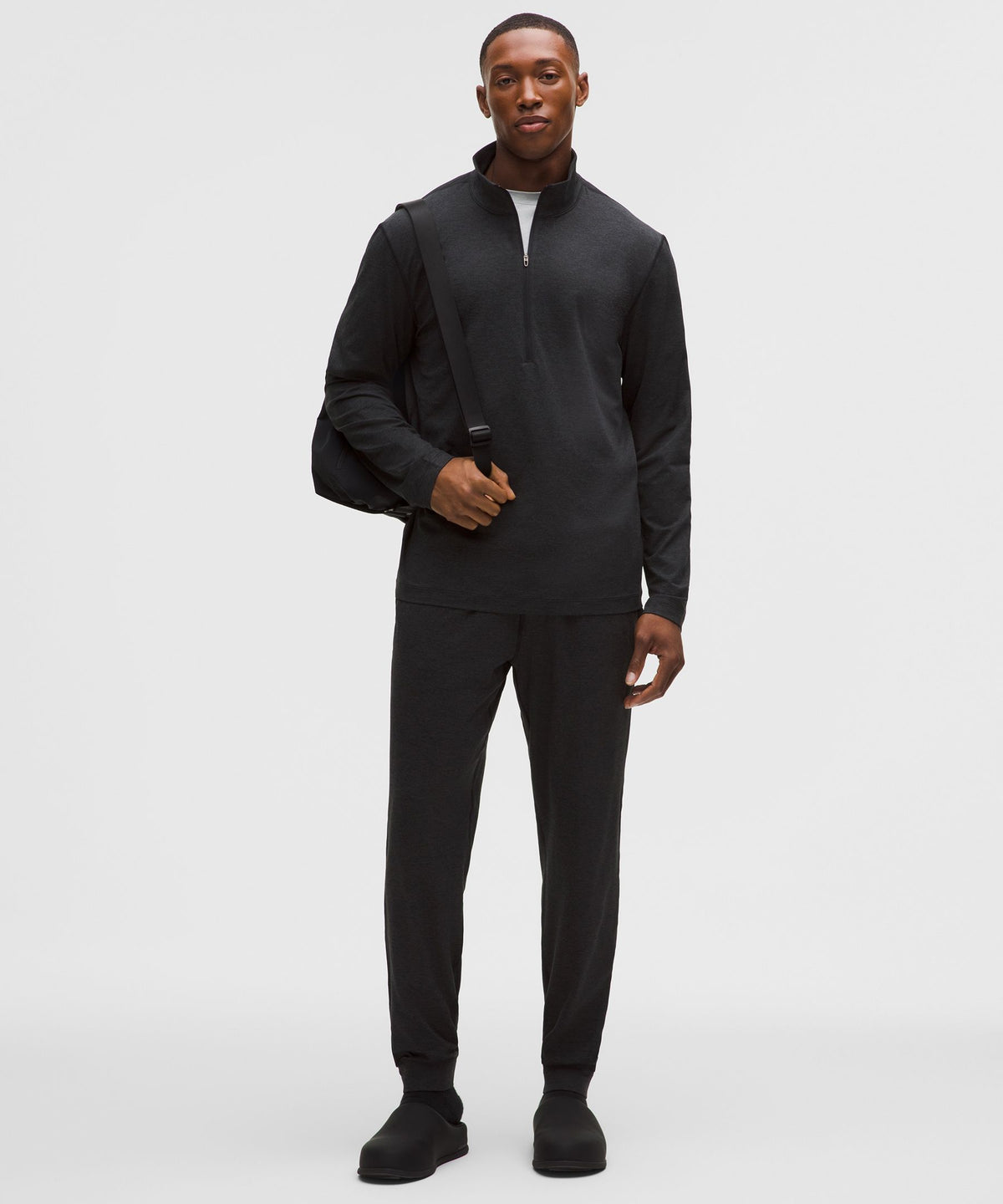 Soft Jersey Half Zip