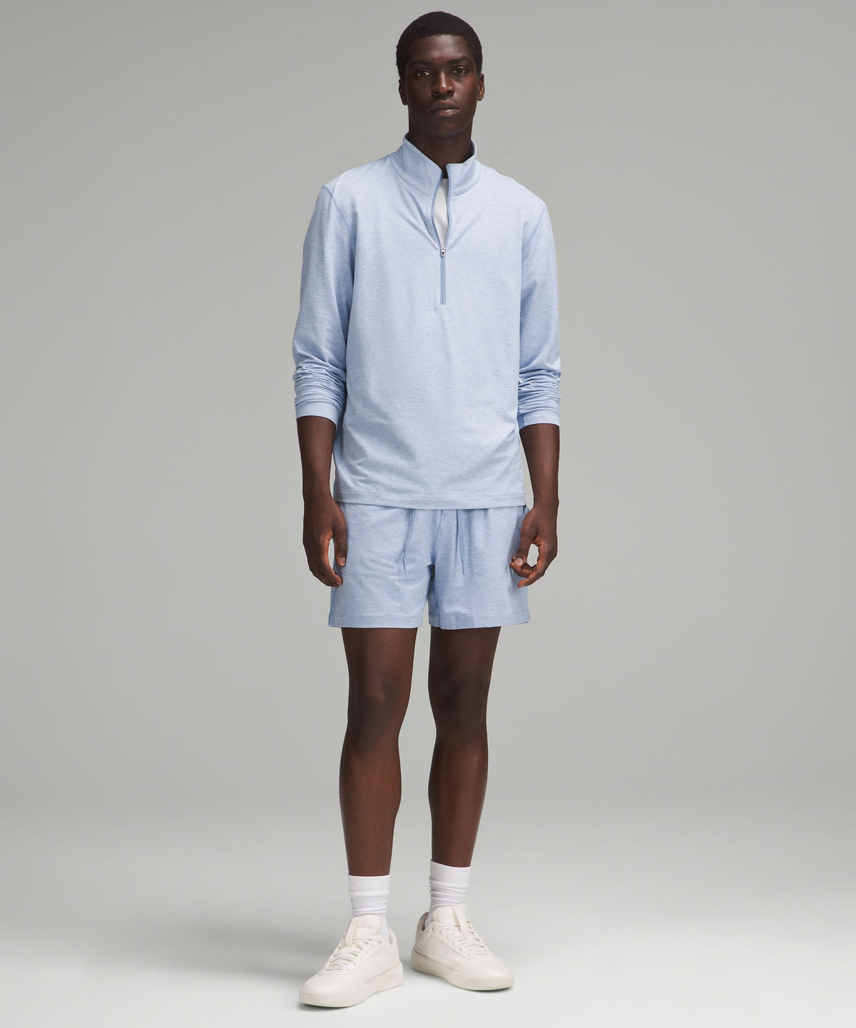 Soft Jersey Half Zip
