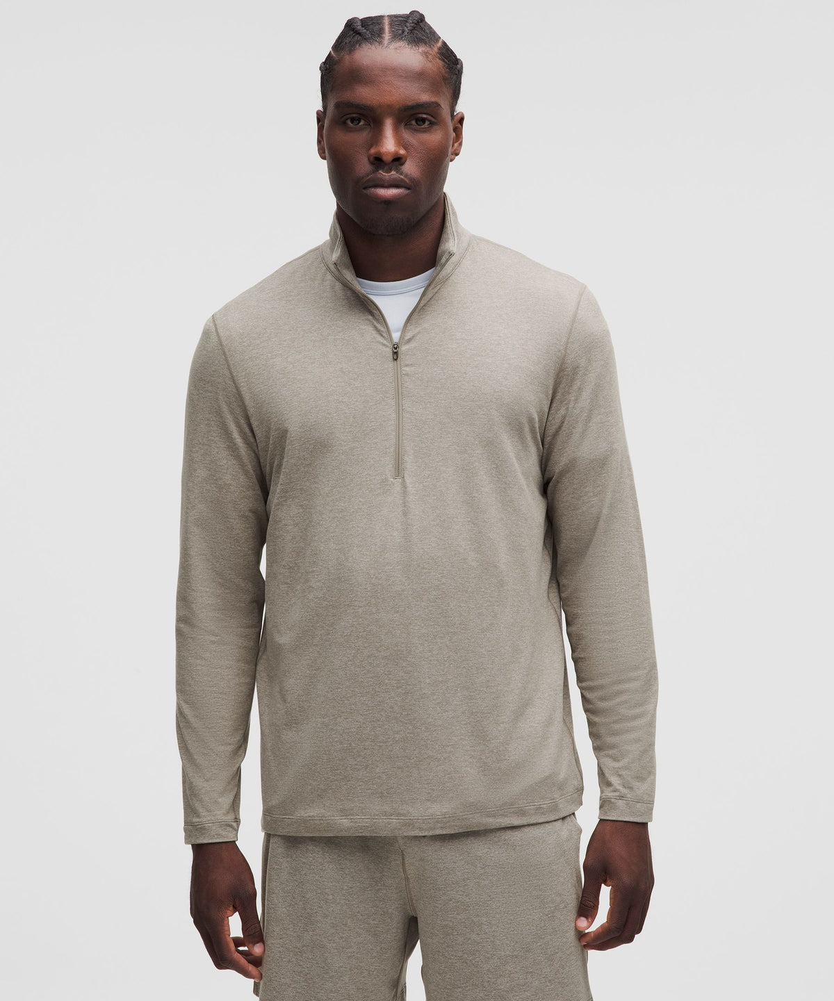 Soft Jersey Half Zip