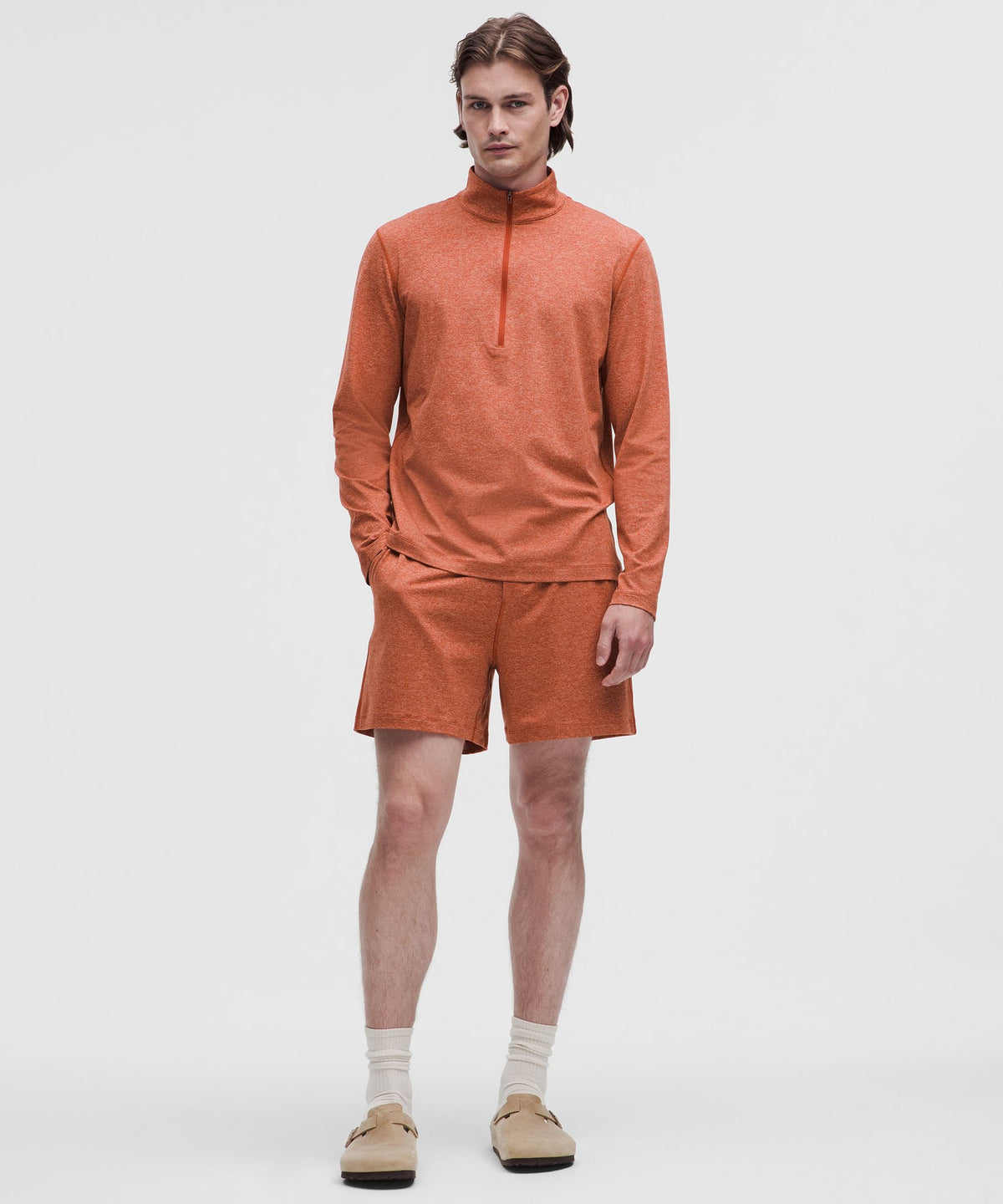 Soft Jersey Half Zip