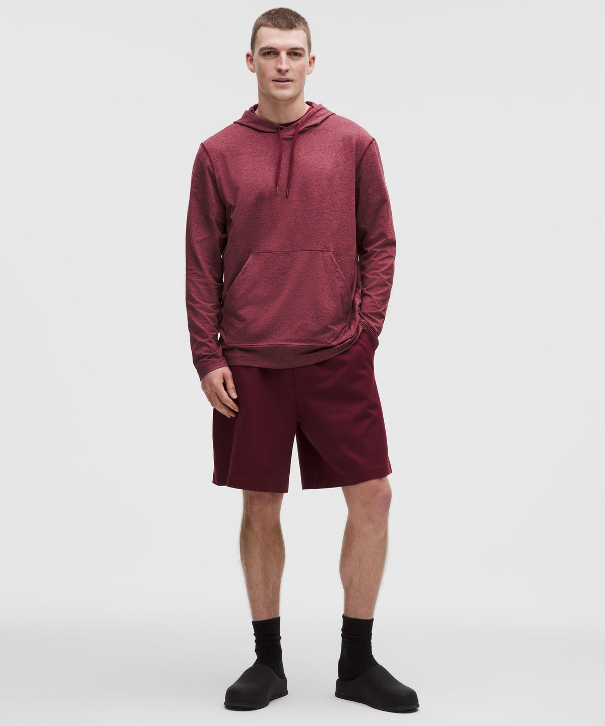 Soft Jersey Pullover Hoodie