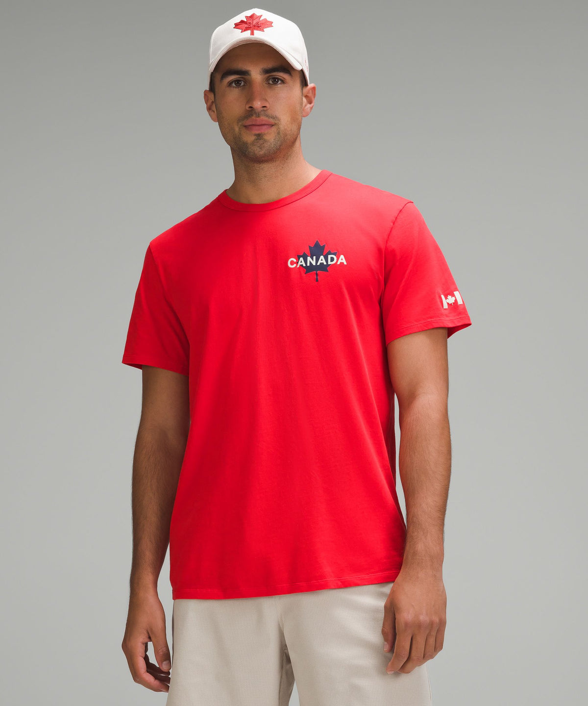 Team Canada Men's Cotton Jersey Graphic T-ShirtCOC Logo