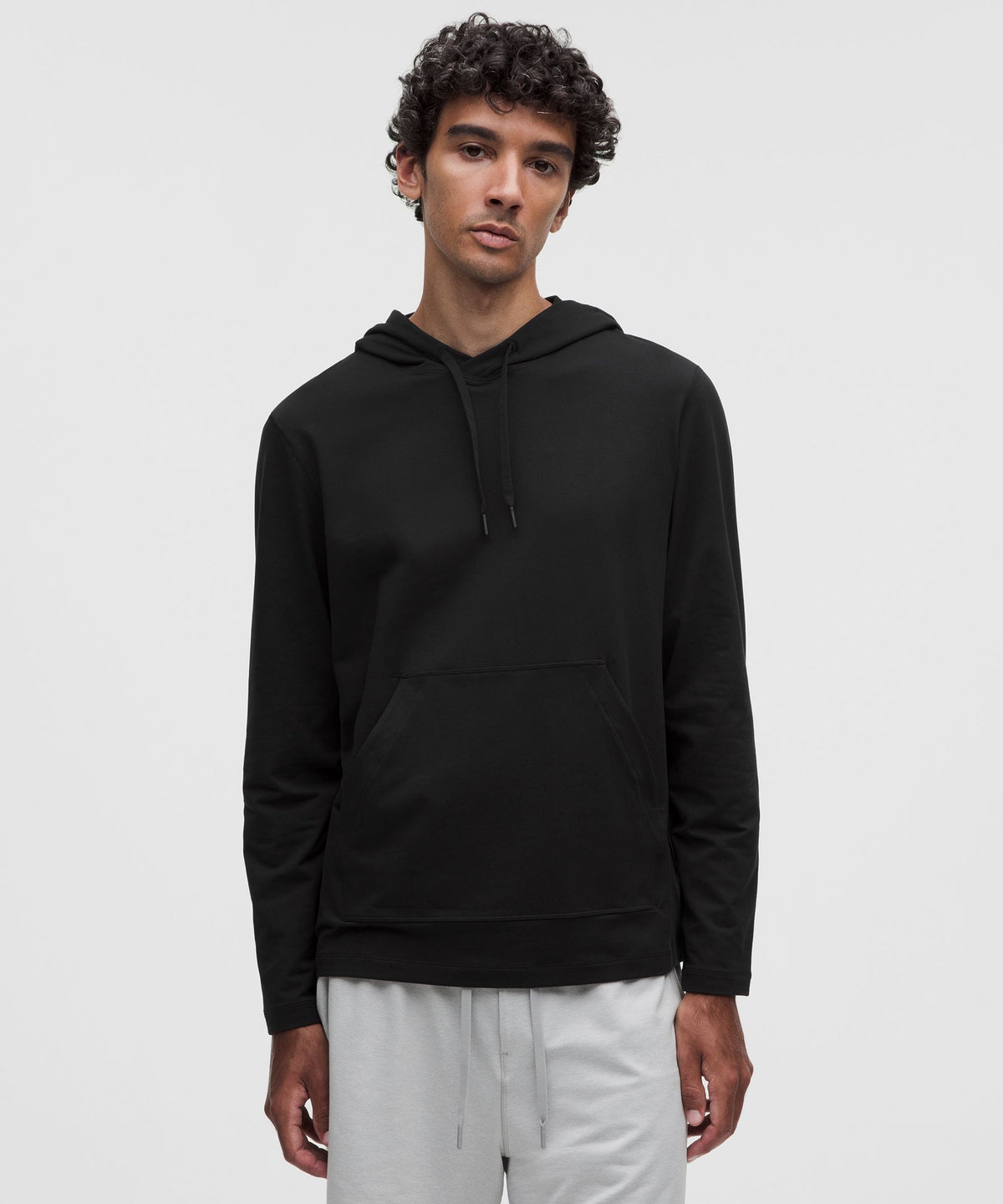 Soft Jersey Pullover Hoodie