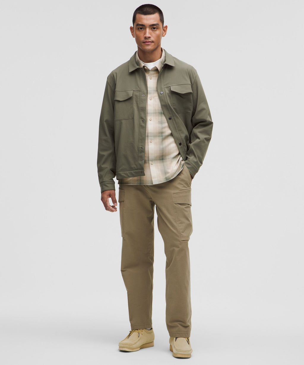 Brushed Woven Overshirt