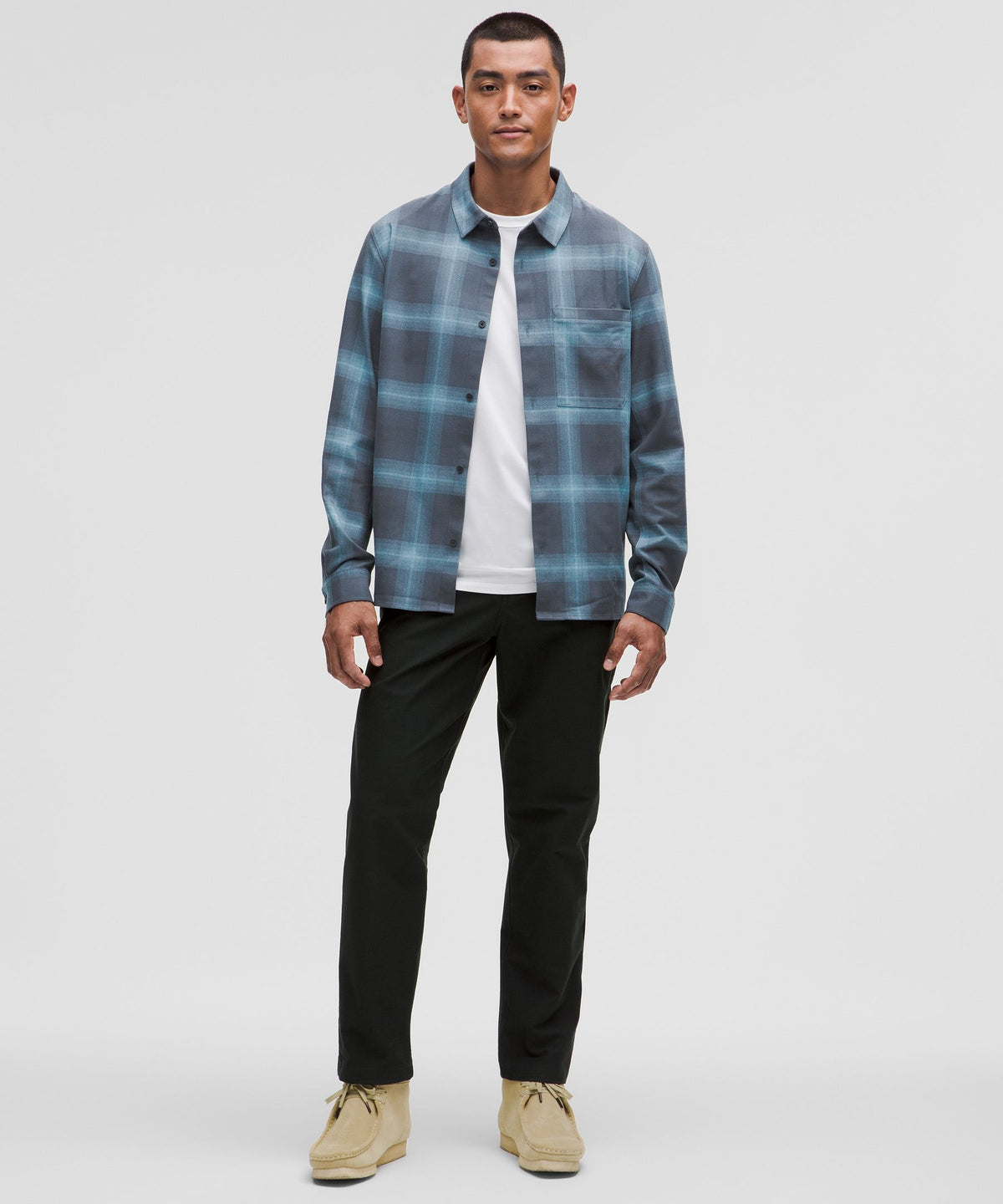 Brushed Woven Overshirt