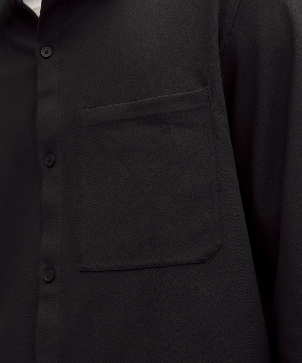 Brushed Woven Overshirt