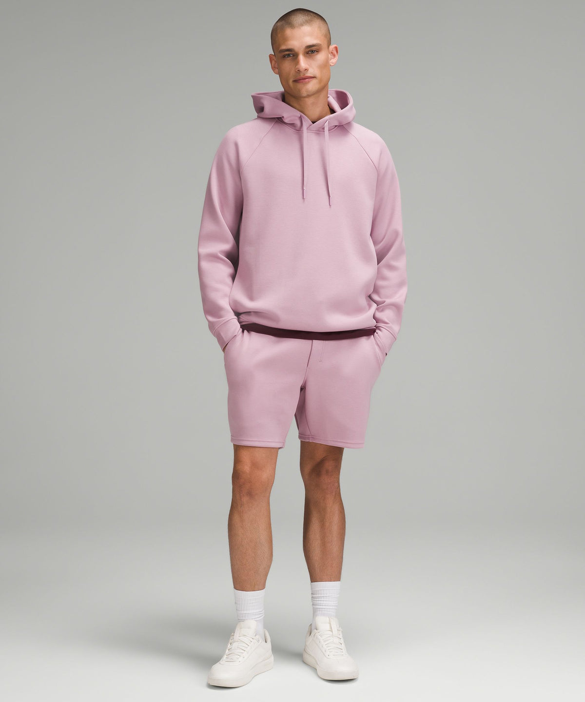 Smooth Spacer Classic-Fit Pullover Hoodie
