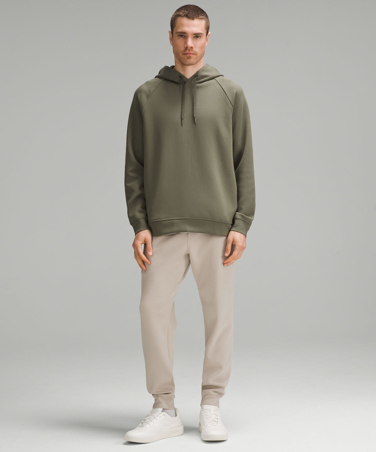 Smooth Spacer Classic-Fit Pullover Hoodie