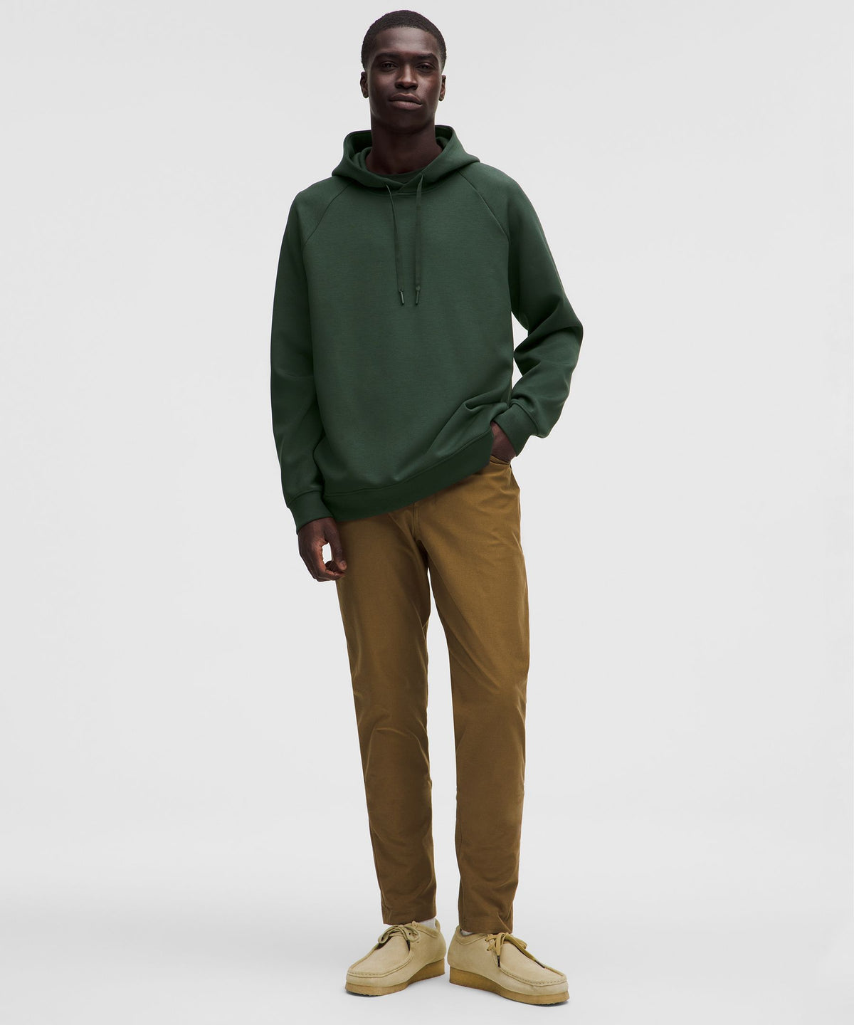 Smooth Spacer Classic-Fit Pullover Hoodie