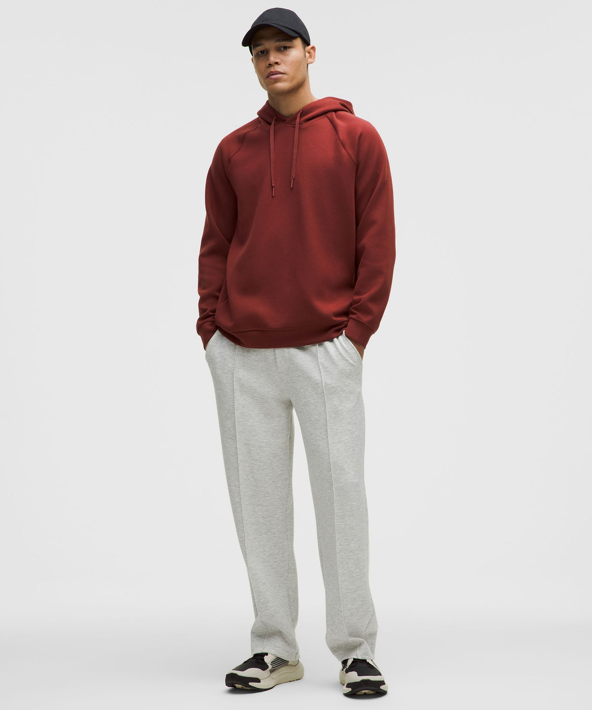 Smooth Spacer Classic-Fit Pullover Hoodie