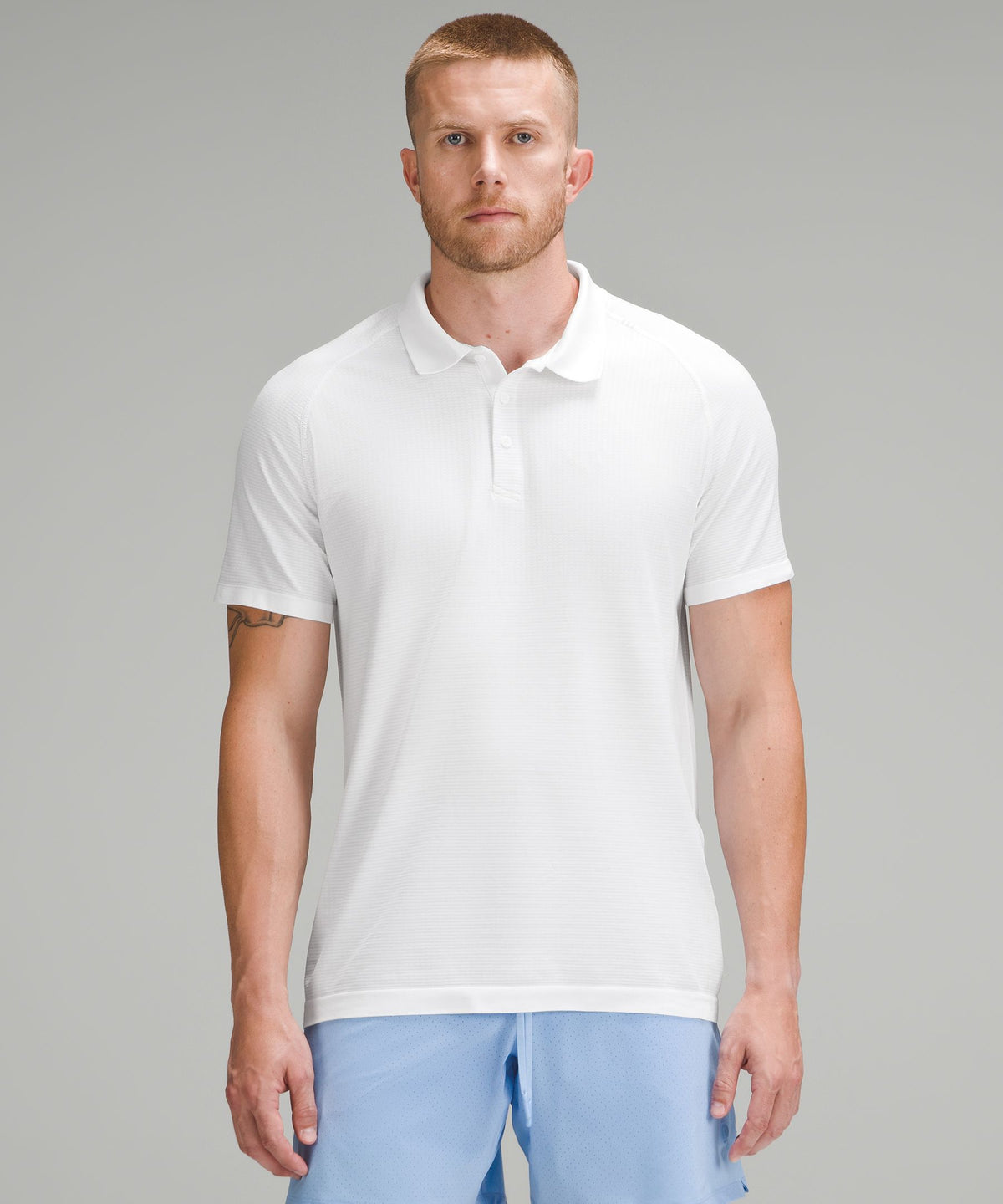 Metal Vent Tech Polo ShirtDouble Dye
