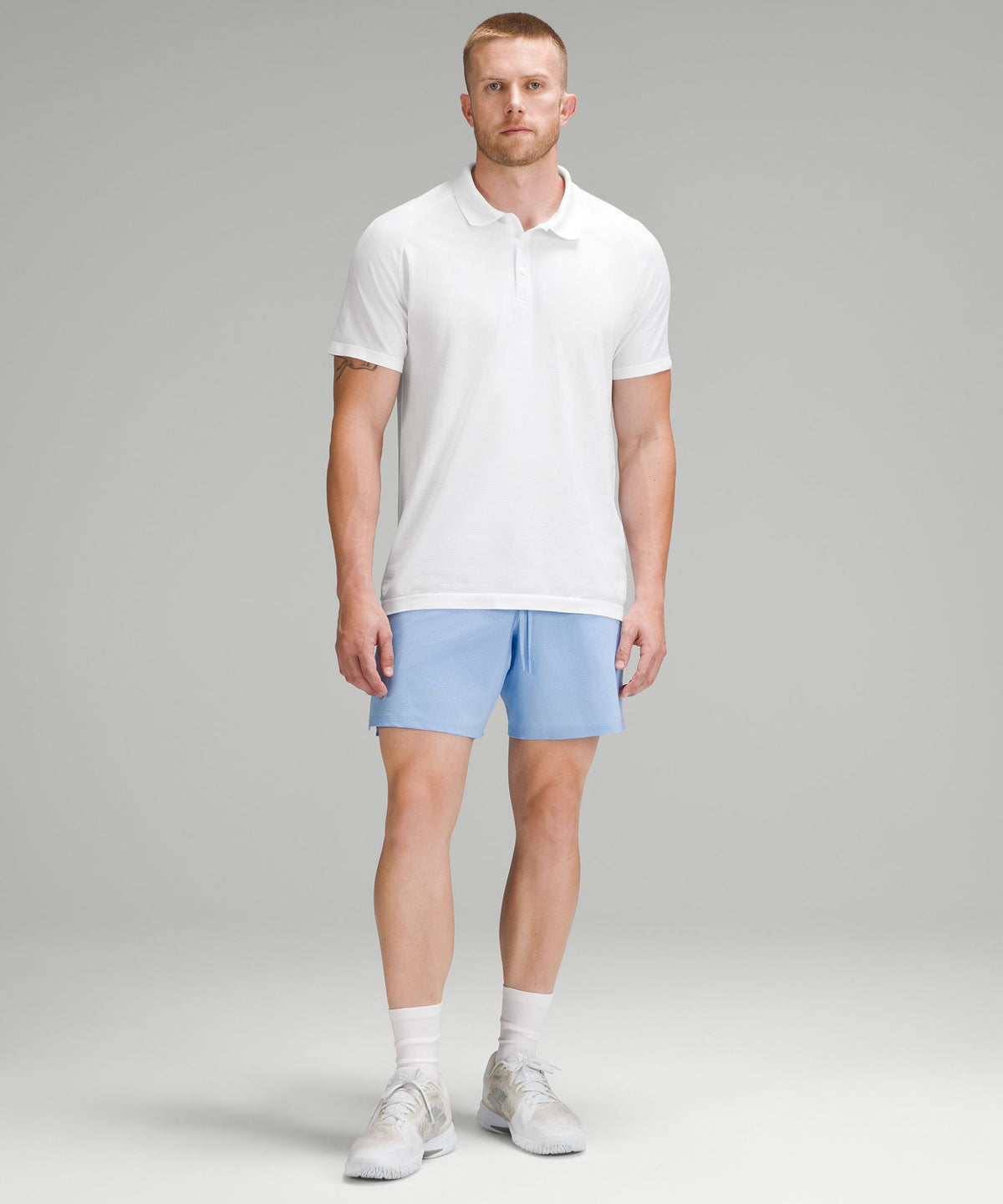 Metal Vent Tech Polo ShirtDouble Dye