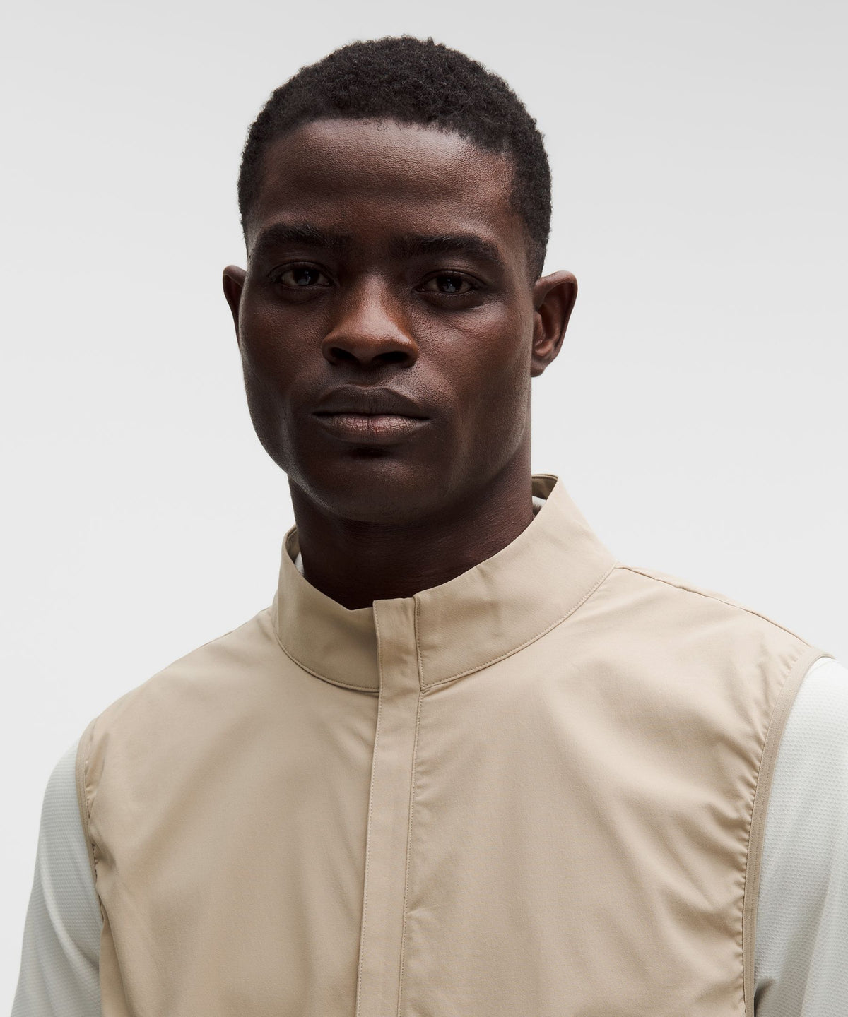 Windproof Full-Zip Golf Vest