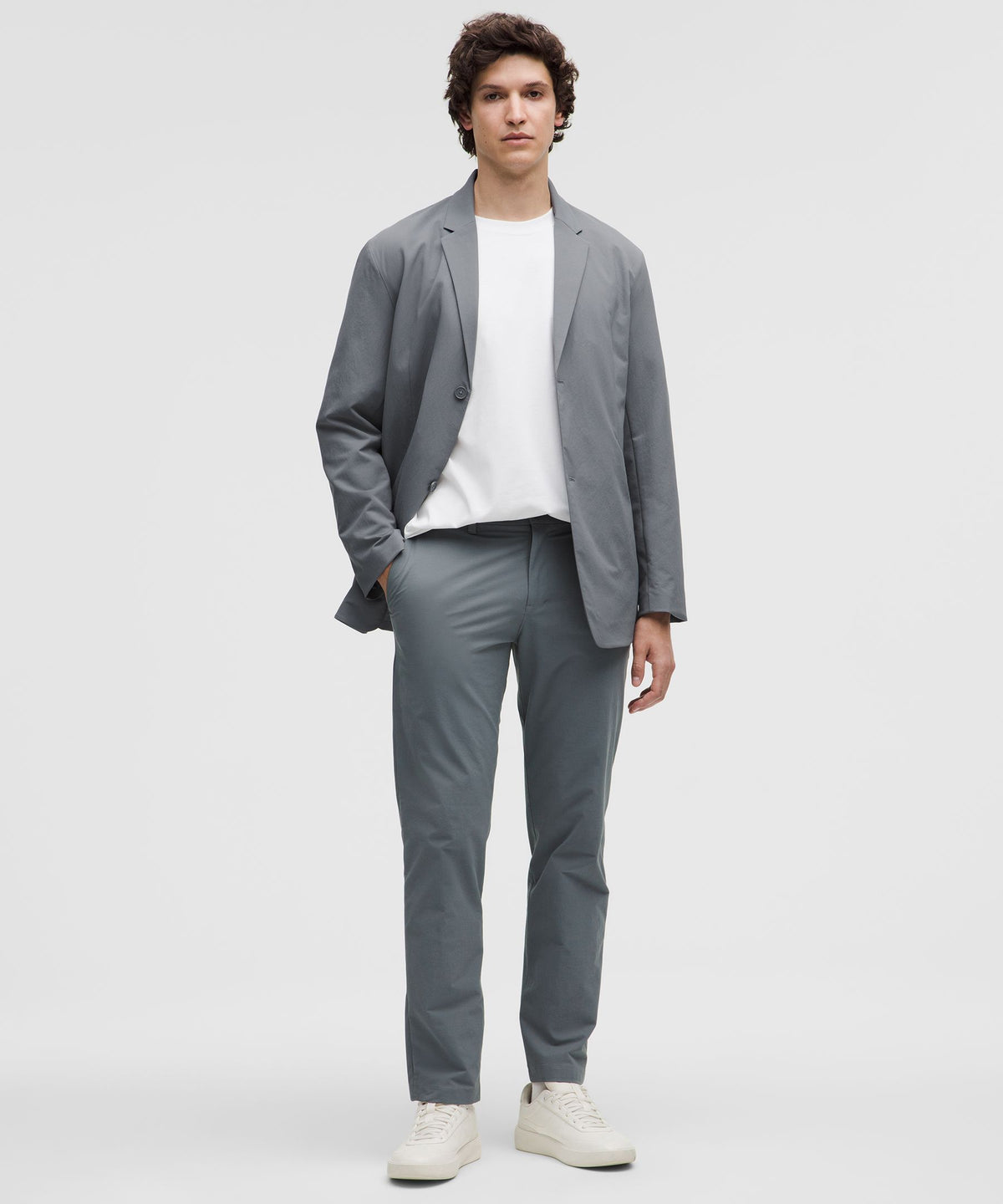New Venture Button-Front Blazer