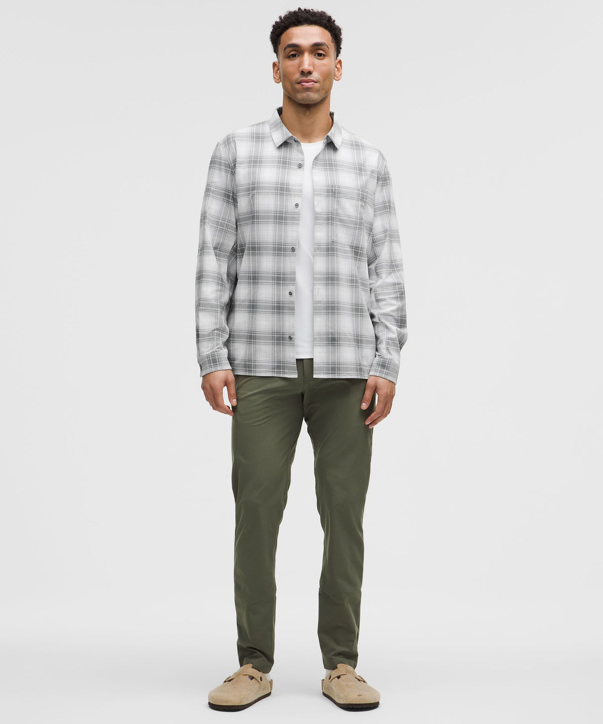 Brushed Woven Overshirt