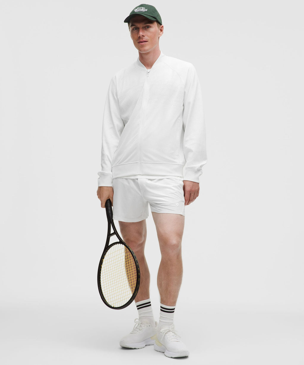 Men's Engineered Knit Mesh Tennis Jacket
