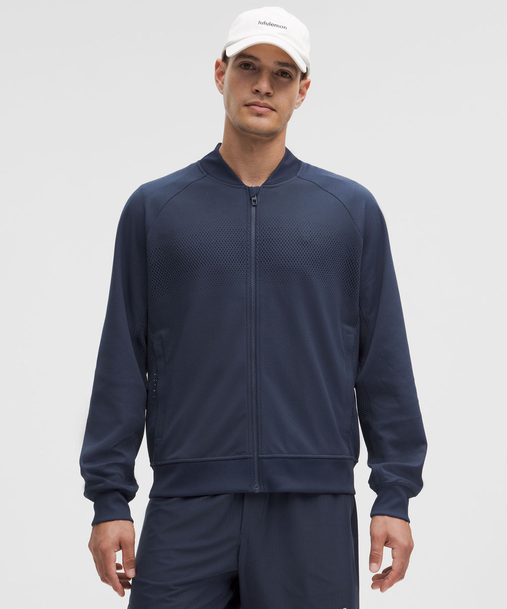 Men's Engineered Knit Mesh Tennis Jacket