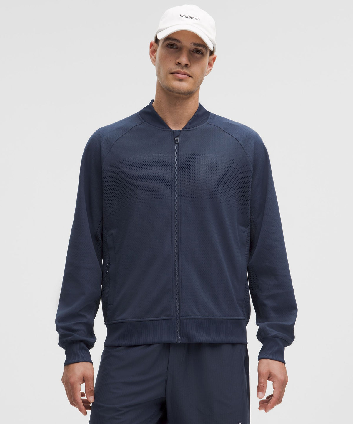 Men's Engineered Knit Mesh Tennis Jacket
