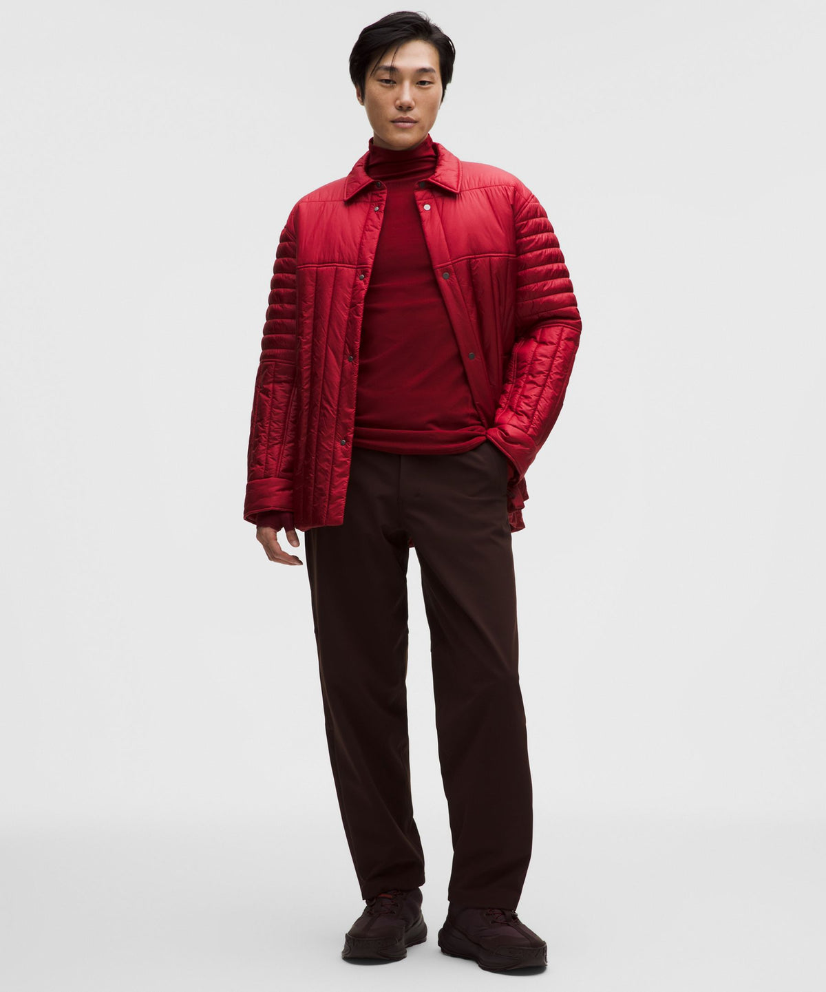 Team Canada Men's Seamless Mockneck Base LayerCOC Logo