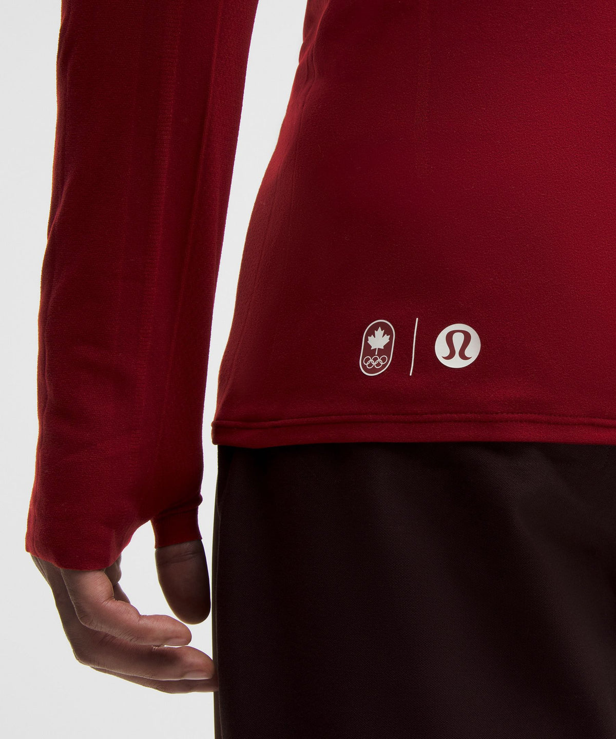 Team Canada Men's Seamless Mockneck Base LayerCOC Logo