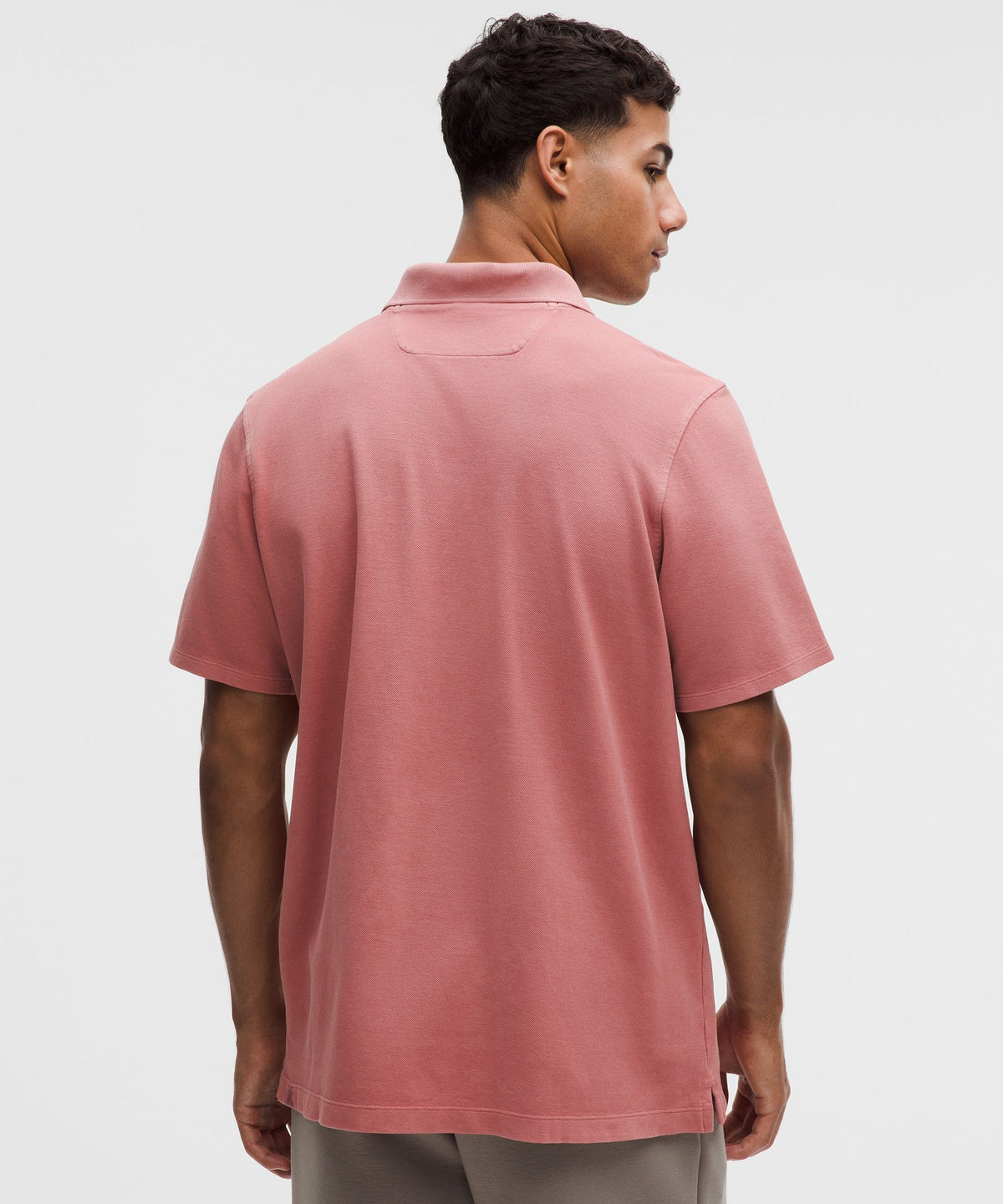 Cotton-Blend Pique Short-Sleeve Polo Shirt