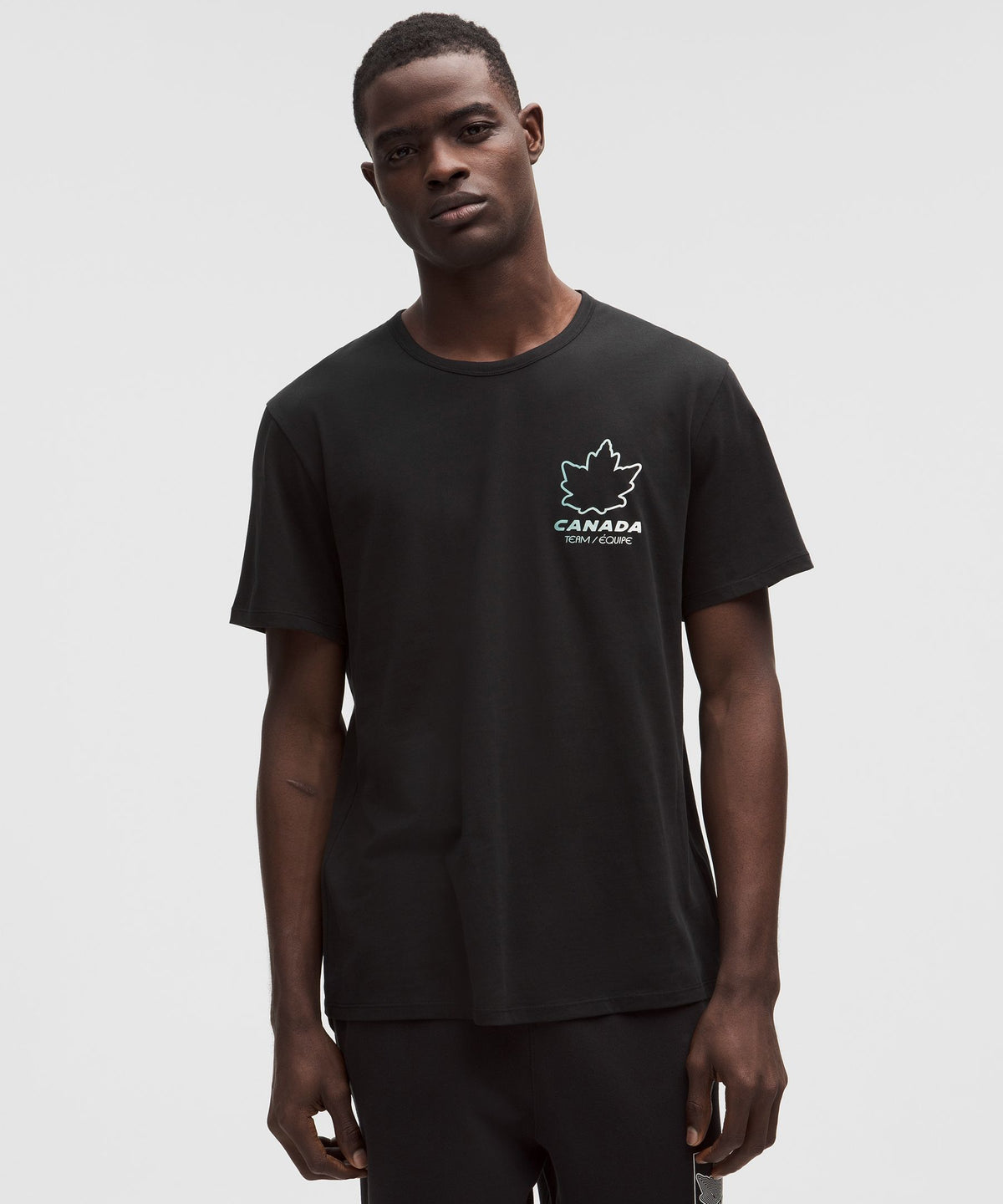 Team Canada Men's Cotton Jersey Graphic T-ShirtCOC Logo
