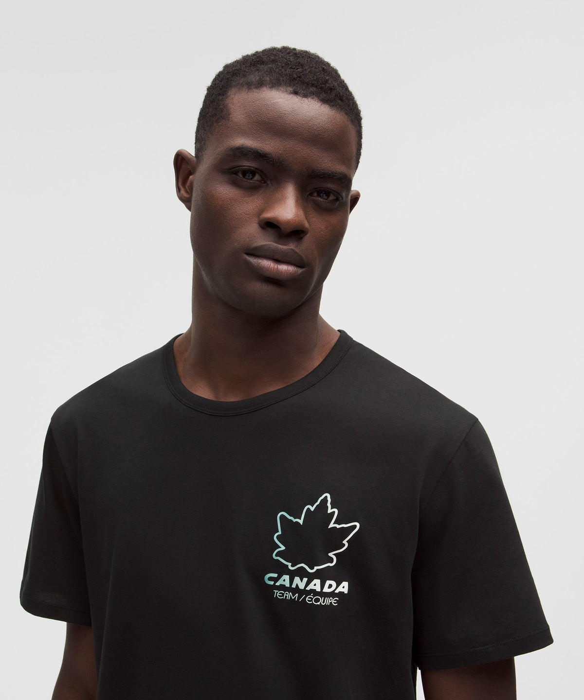 Team Canada Men's Cotton Jersey Graphic T-ShirtCOC Logo