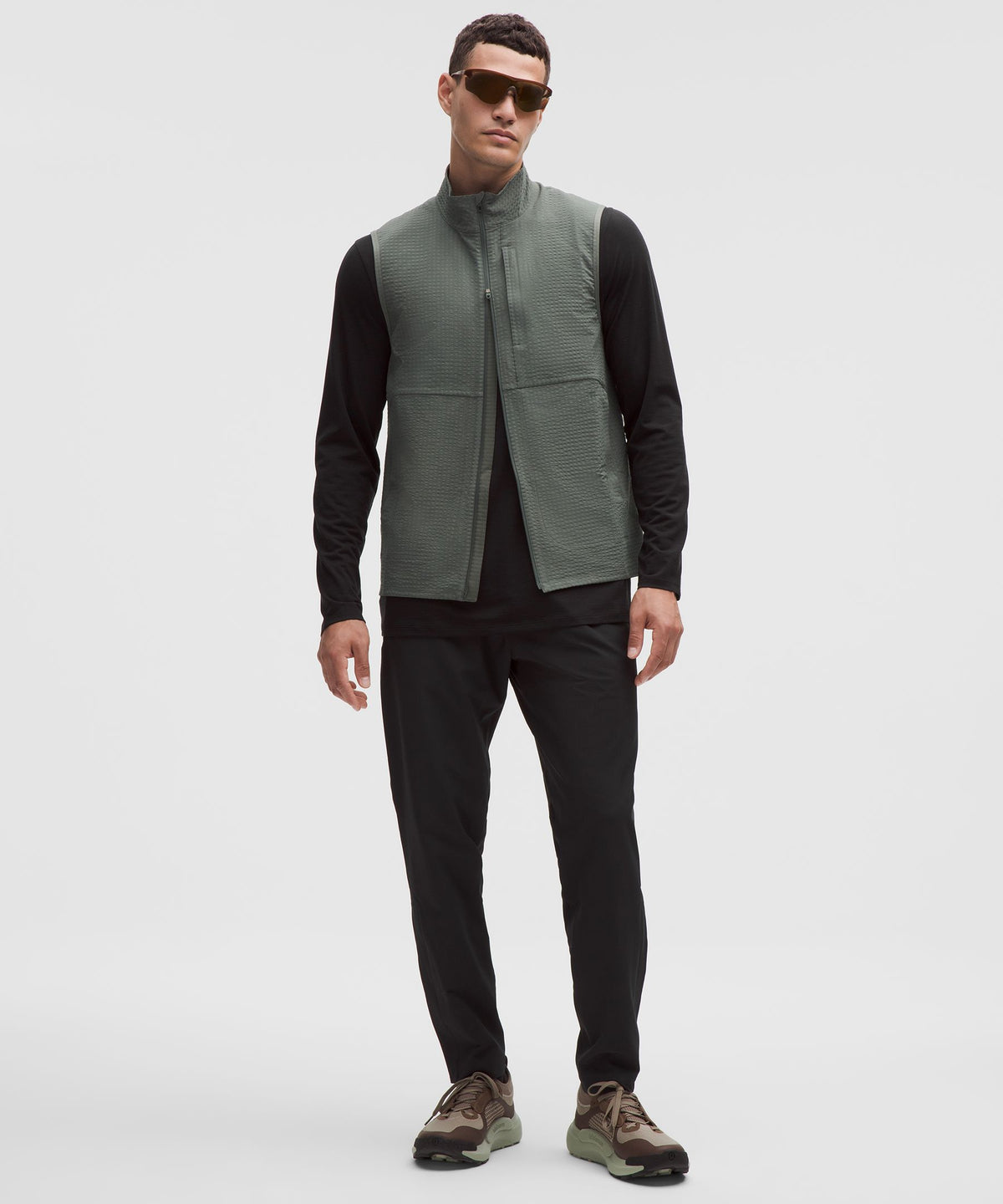 Mile Maker Merino Wool-Blend Long-Sleeve Shirt