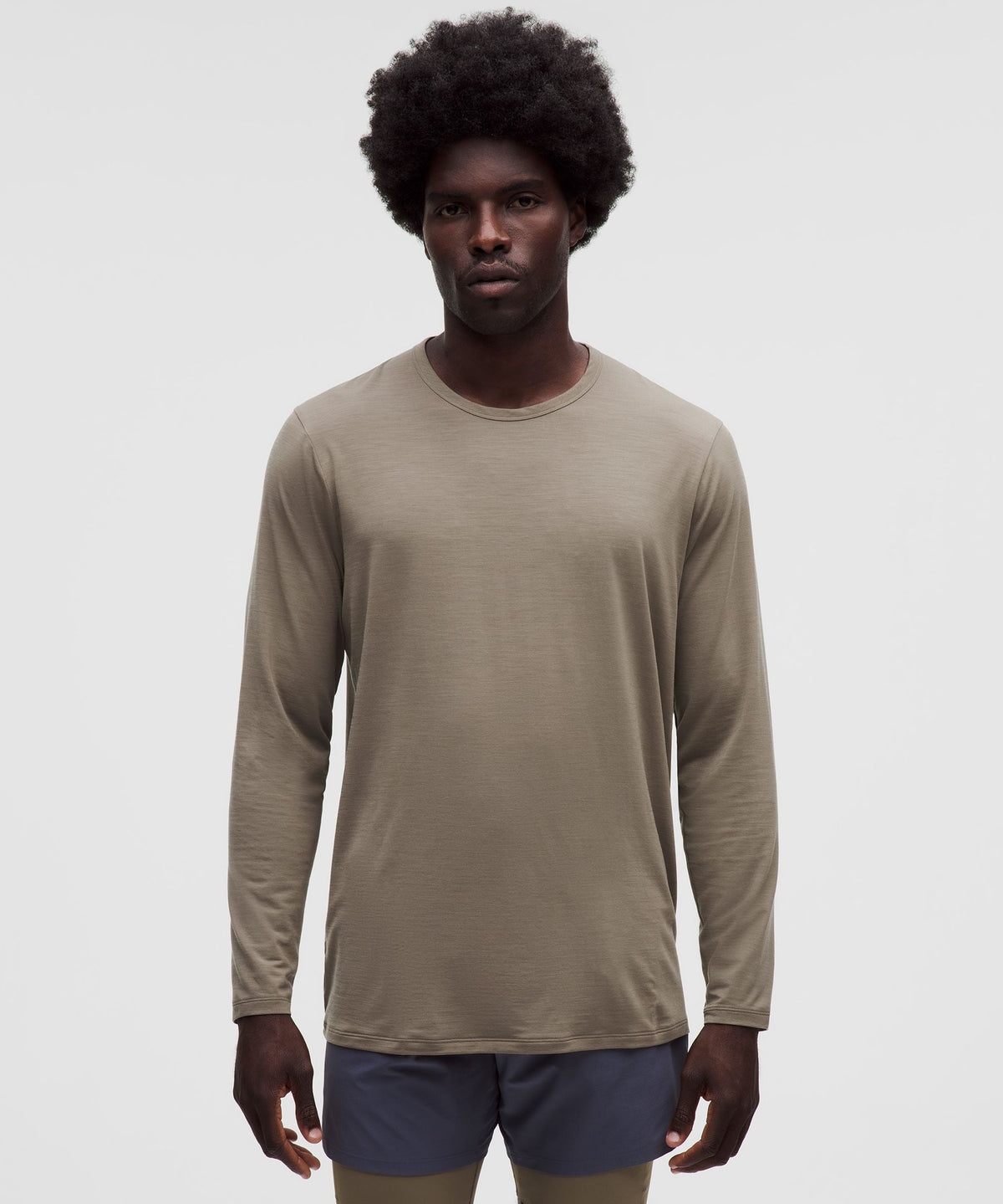 Mile Maker Merino Wool-Blend Long-Sleeve Shirt