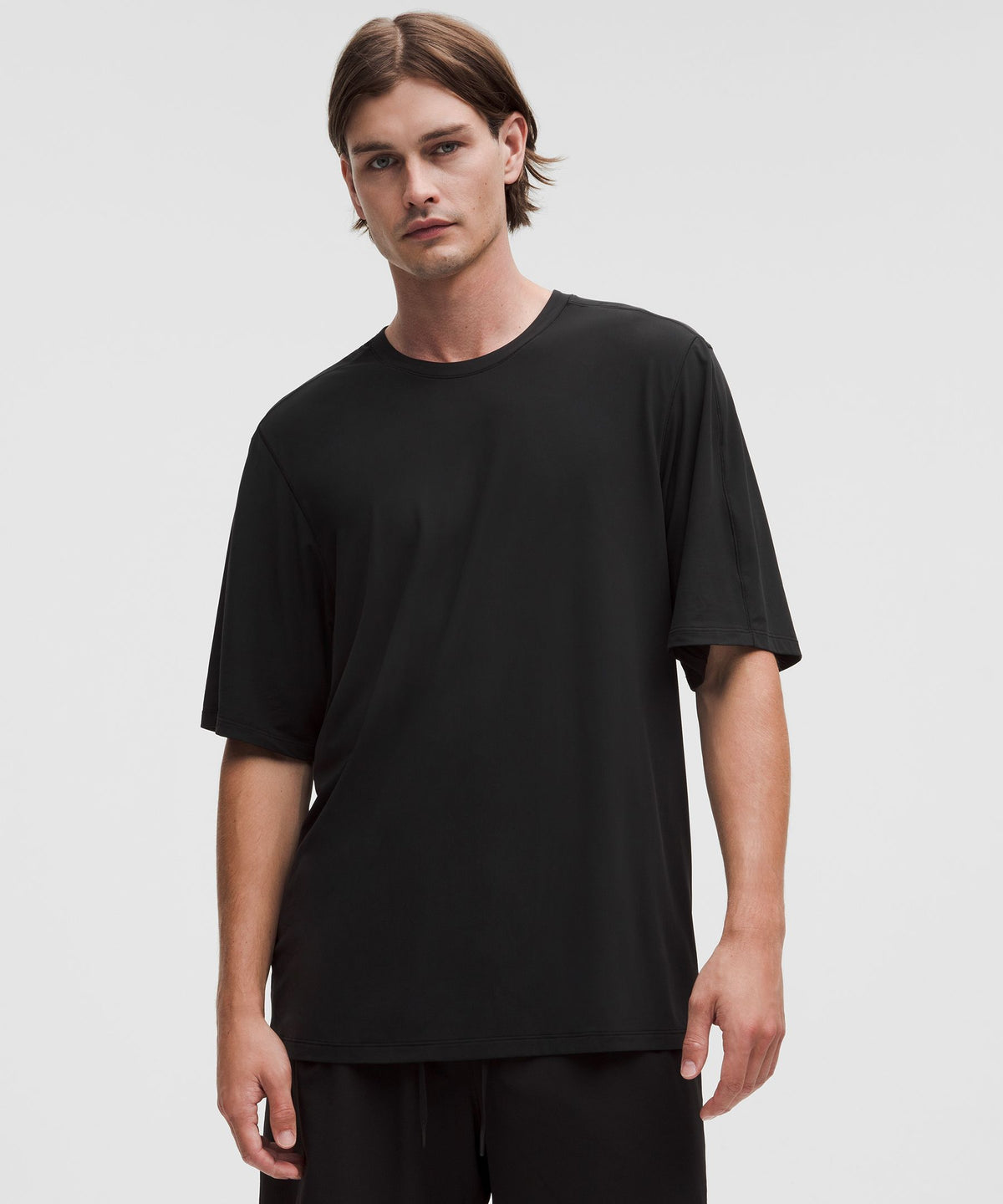 Brushed Yoga Crewneck T-Shirt