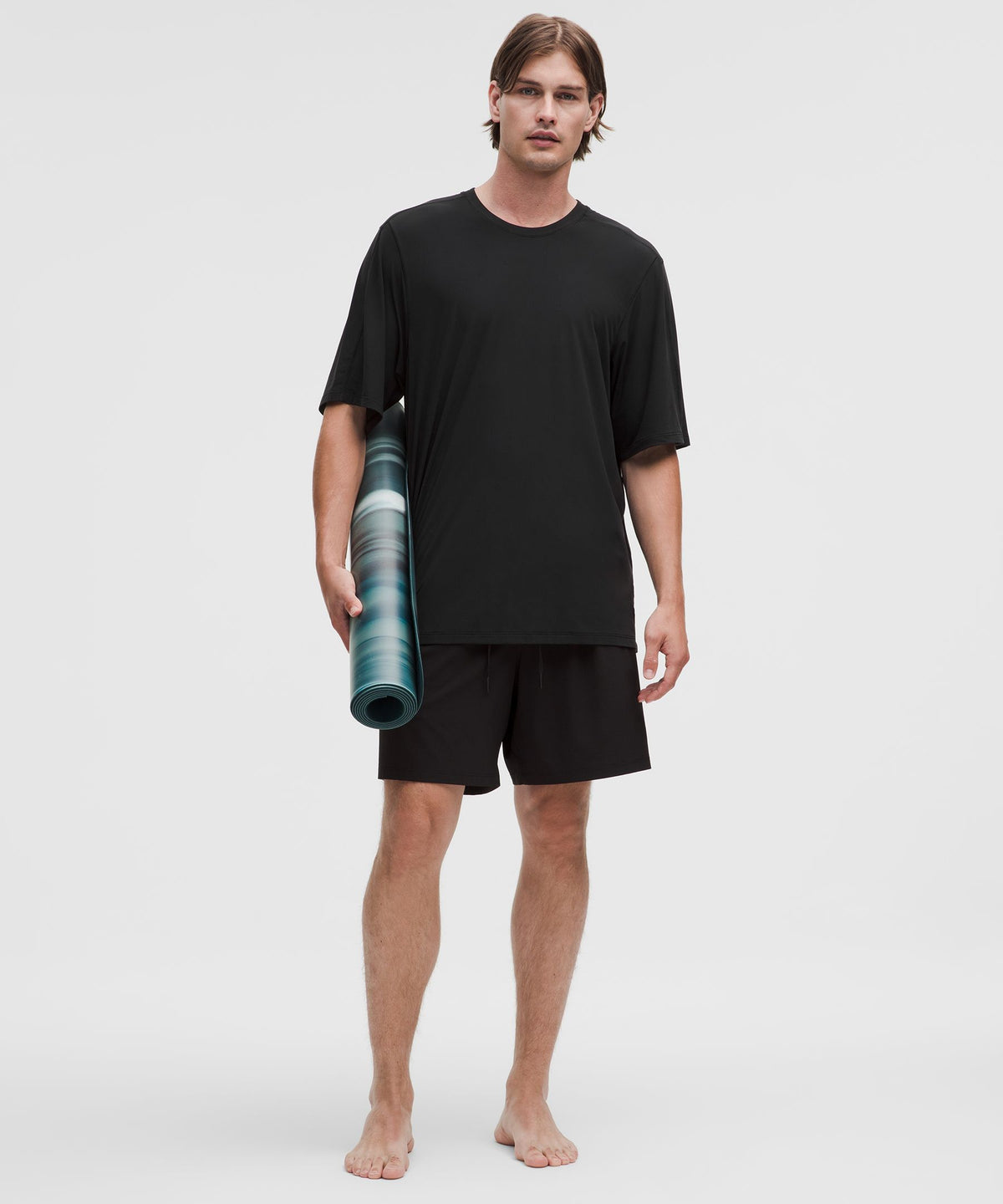 Brushed Yoga Crewneck T-Shirt