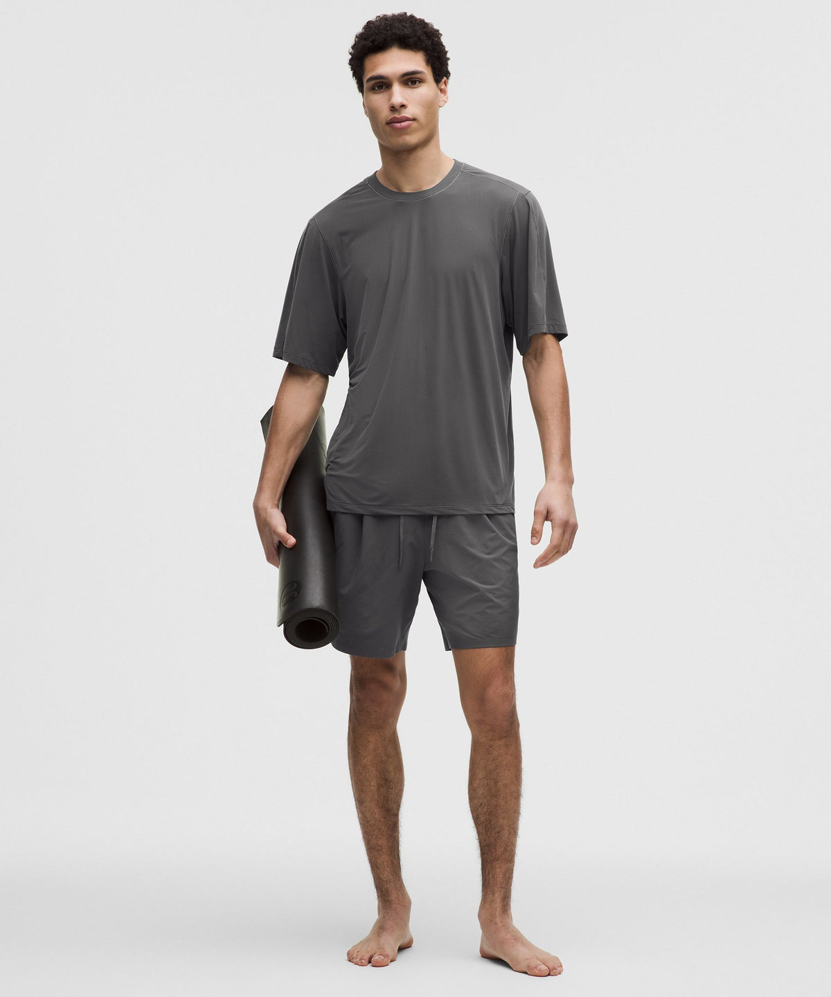 Brushed Yoga Crewneck T-Shirt