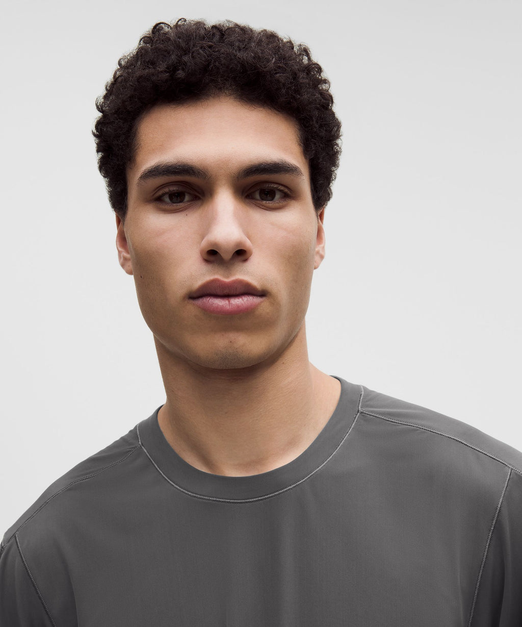Brushed Yoga Crewneck T-Shirt
