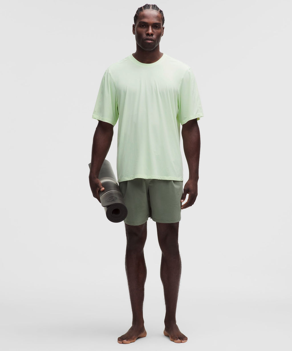 Brushed Yoga Crewneck T-Shirt