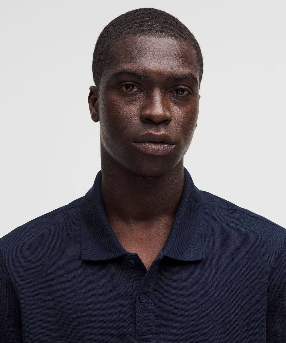 Cotton-Blend Pique Short-Sleeve Polo Shirt