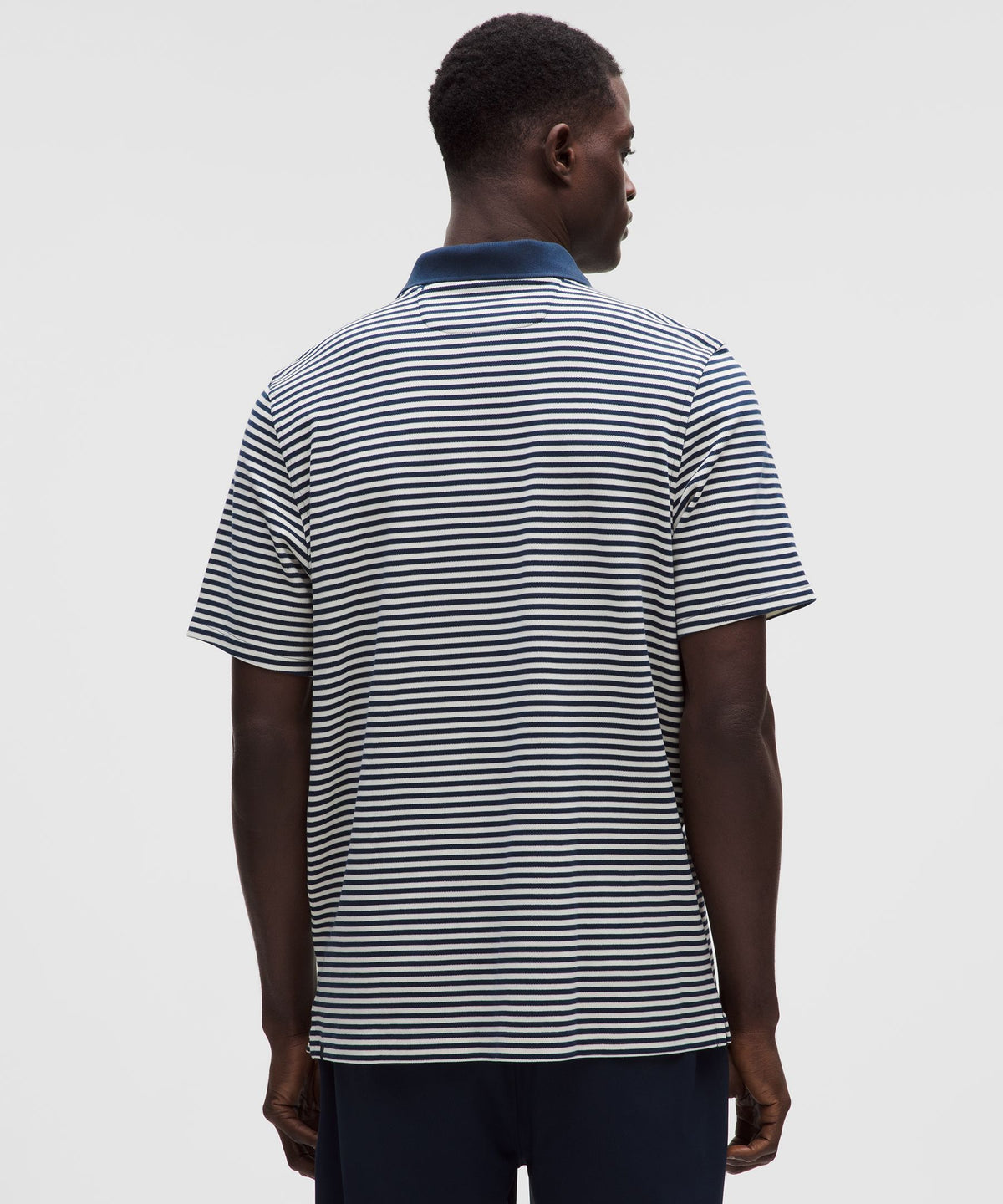 Cotton-Blend Pique Short-Sleeve Polo Shirt