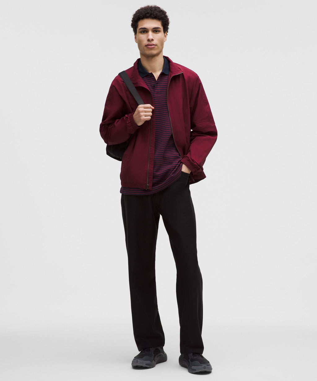 Cotton-Blend Pique Short-Sleeve Polo Shirt