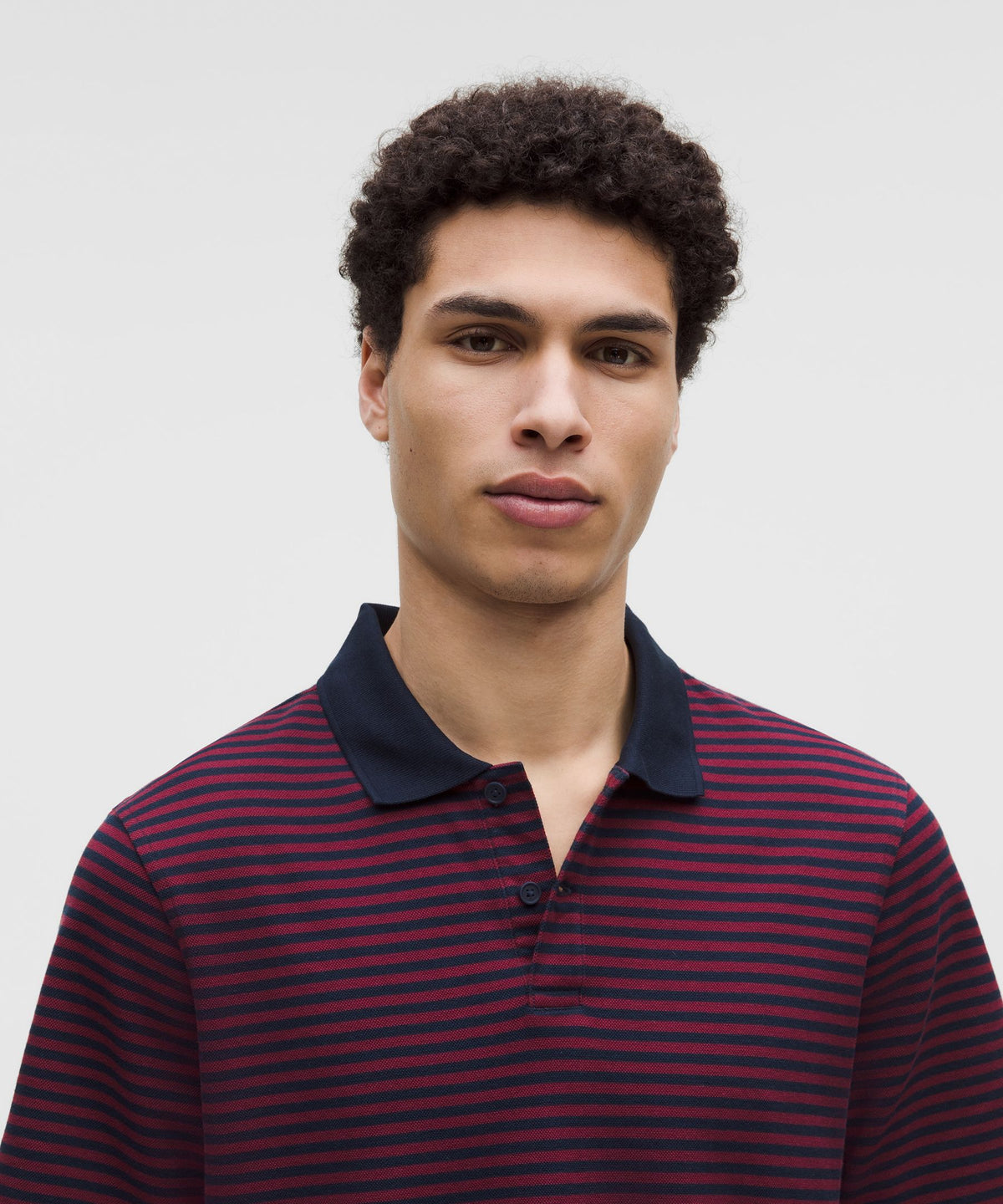 Cotton-Blend Pique Short-Sleeve Polo Shirt