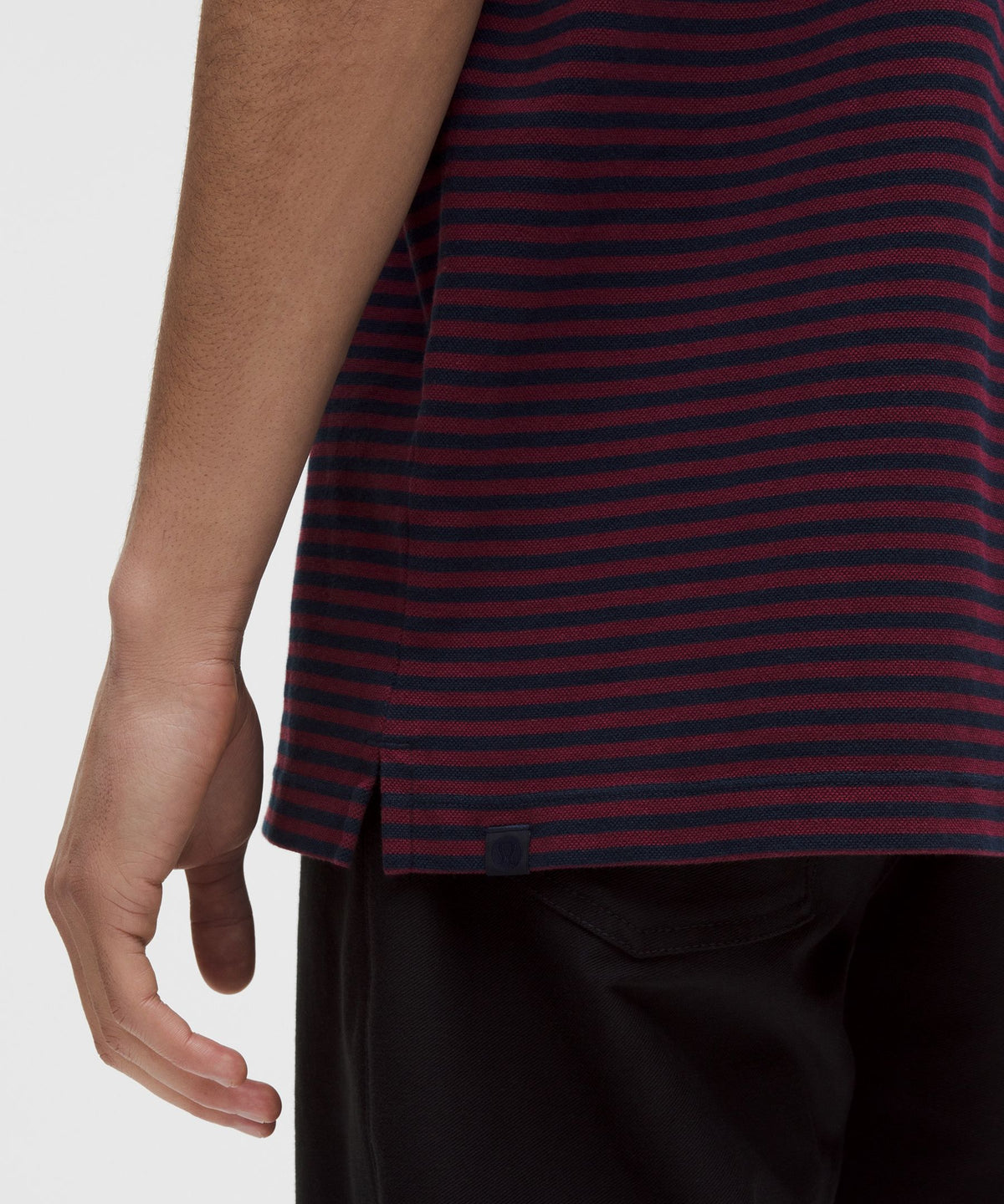 Cotton-Blend Pique Short-Sleeve Polo Shirt