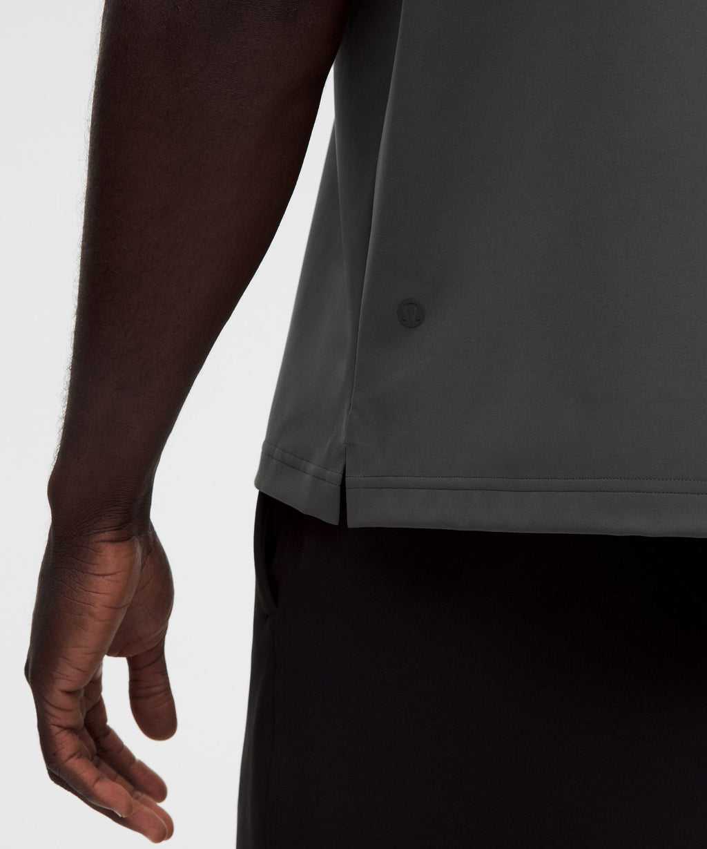 Daydrift Oversized Zip-Neck Polo Shirt