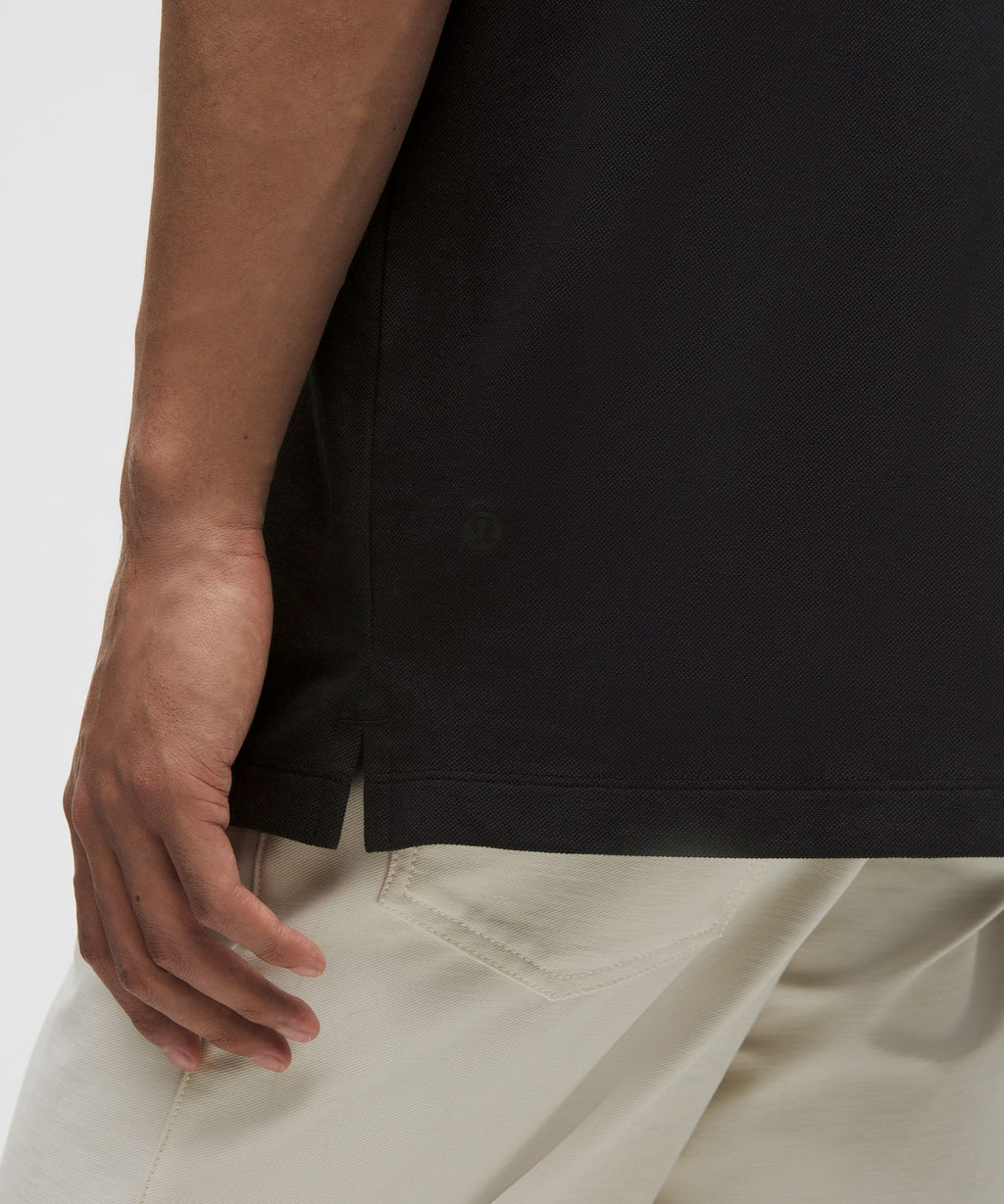 Pique Performer Johnny-Collar Short-Sleeve Shirt