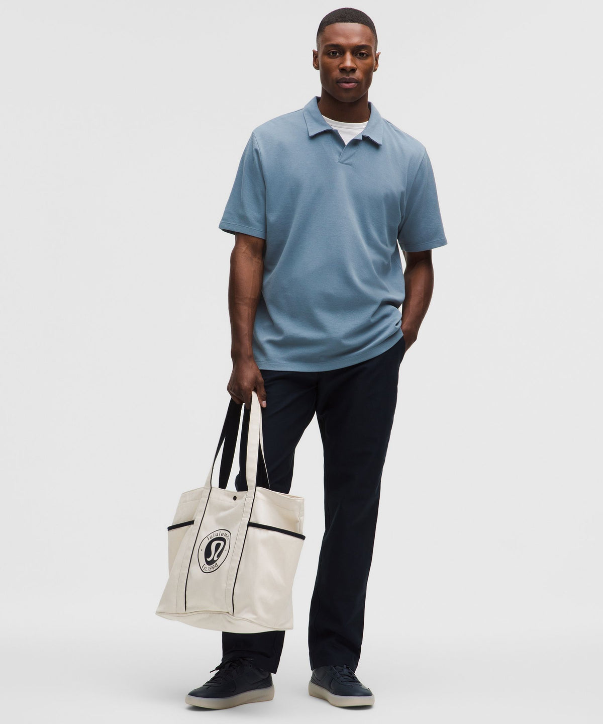 Pique Performer Johnny-Collar Short-Sleeve Shirt