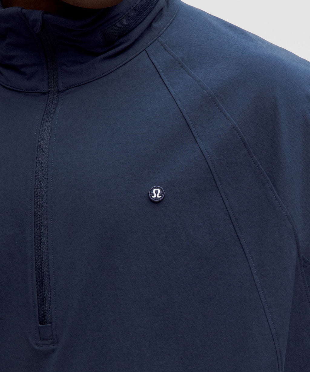 Water-Repellent Golf Half-Zip Pullover