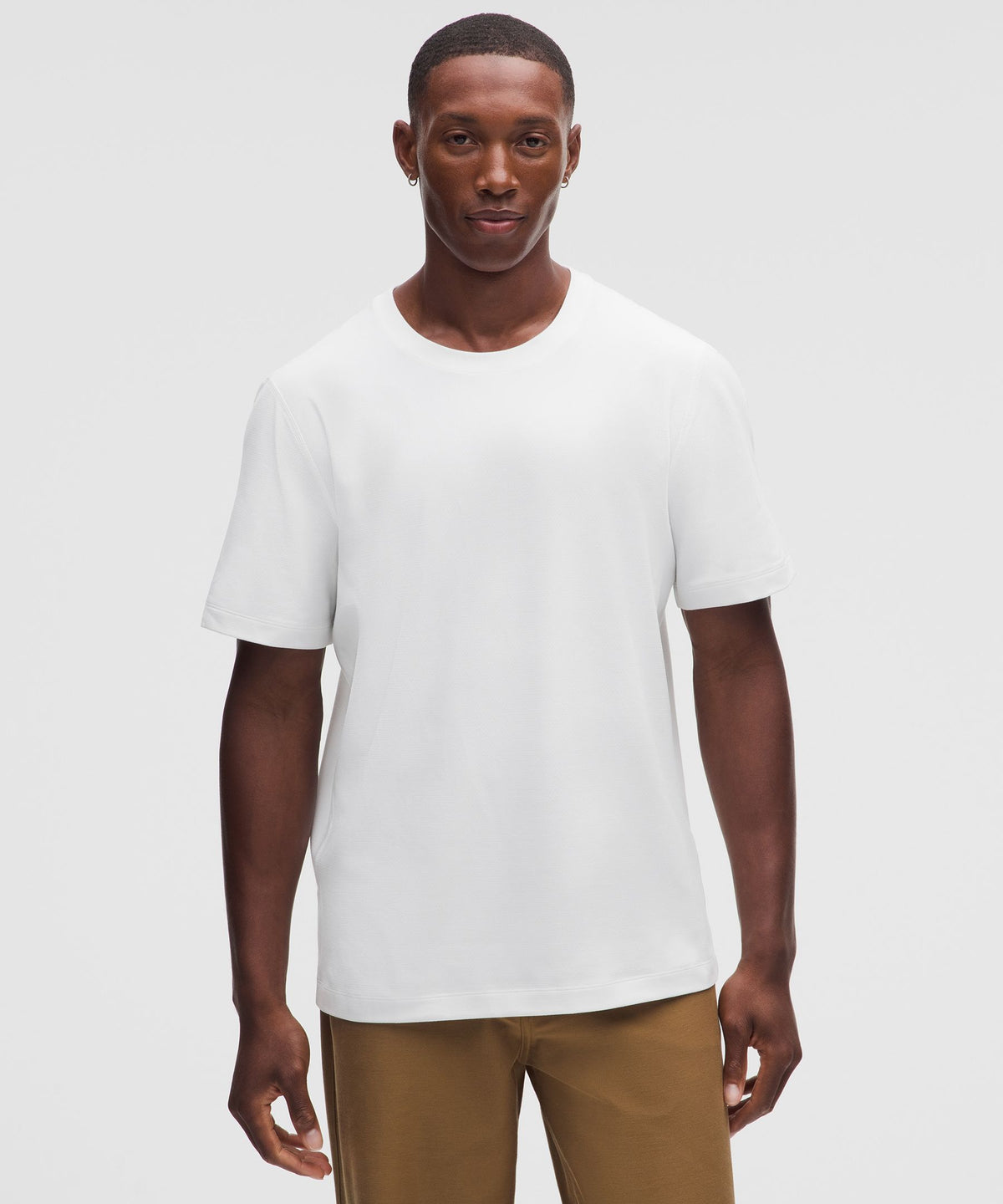 Mesh Soft Jersey Short-Sleeve Shirt