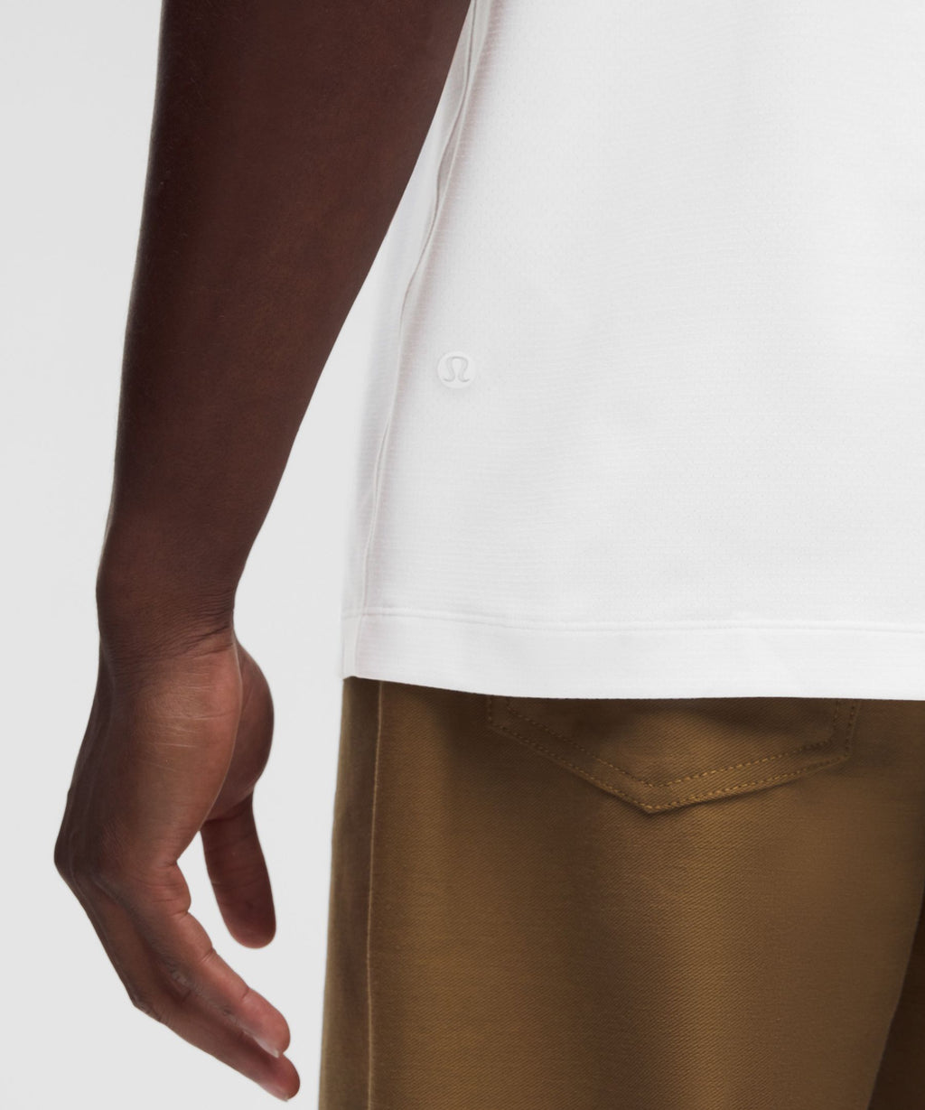 Mesh Soft Jersey Short-Sleeve Shirt