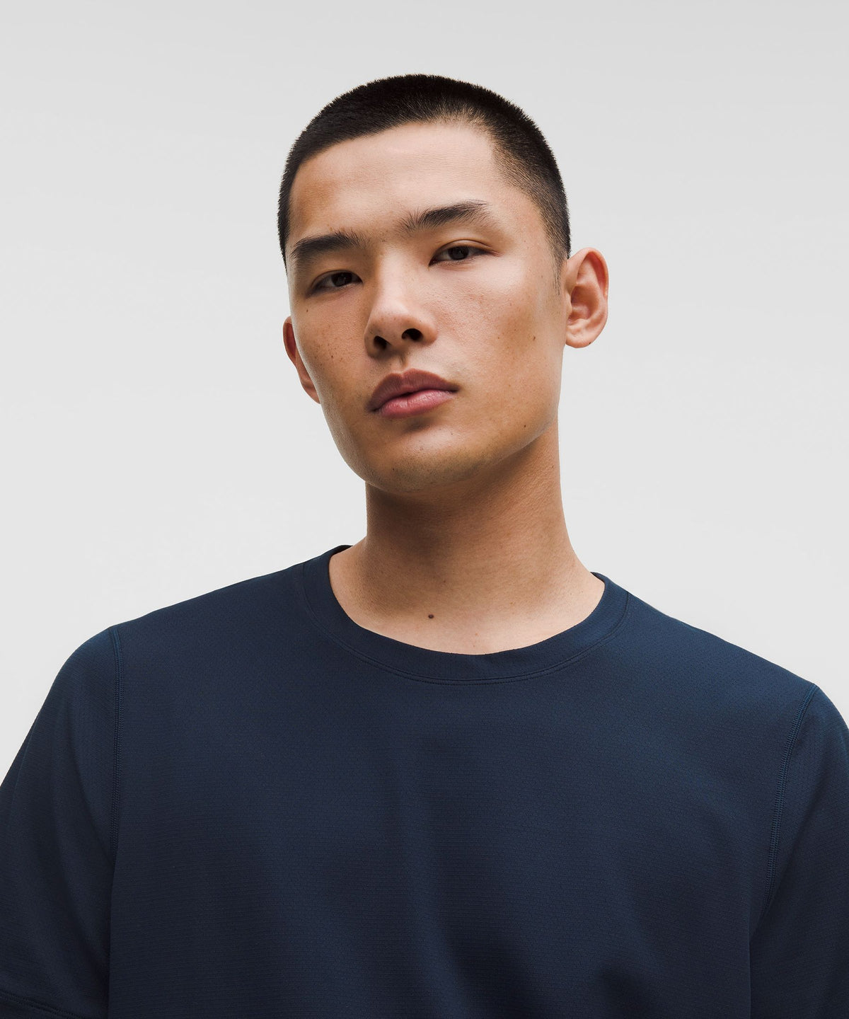 Mesh Soft Jersey Short-Sleeve Shirt